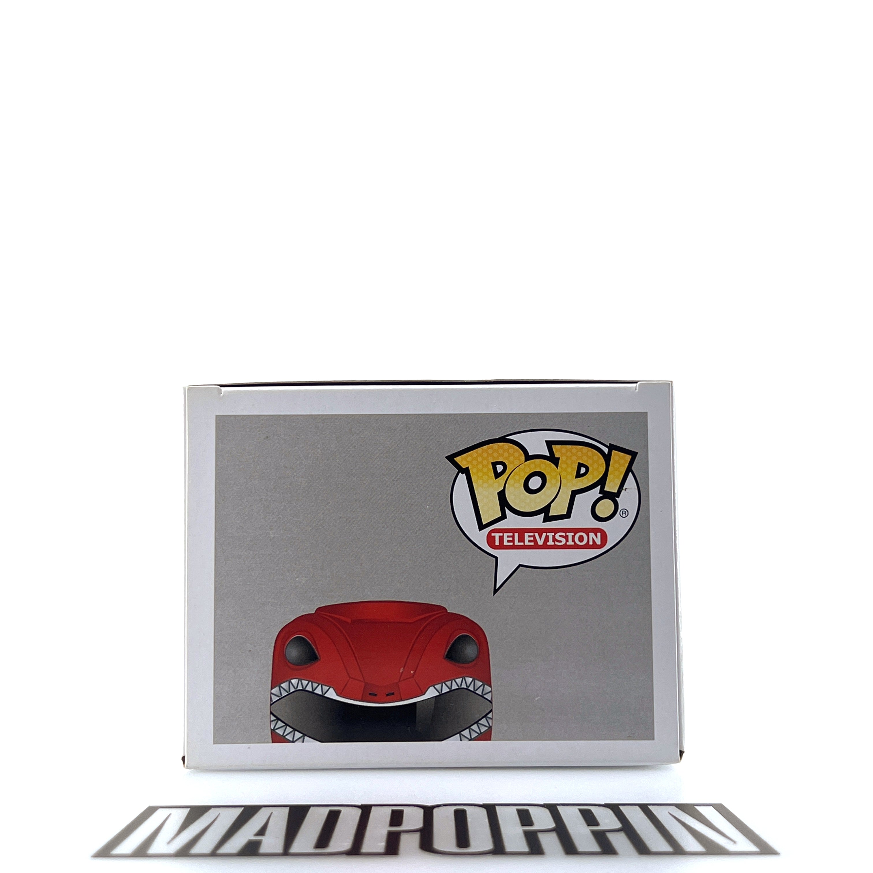 Funko Pop TV Mighty Morphin Power Rangers Red Ranger Action Pose Vaulted #406