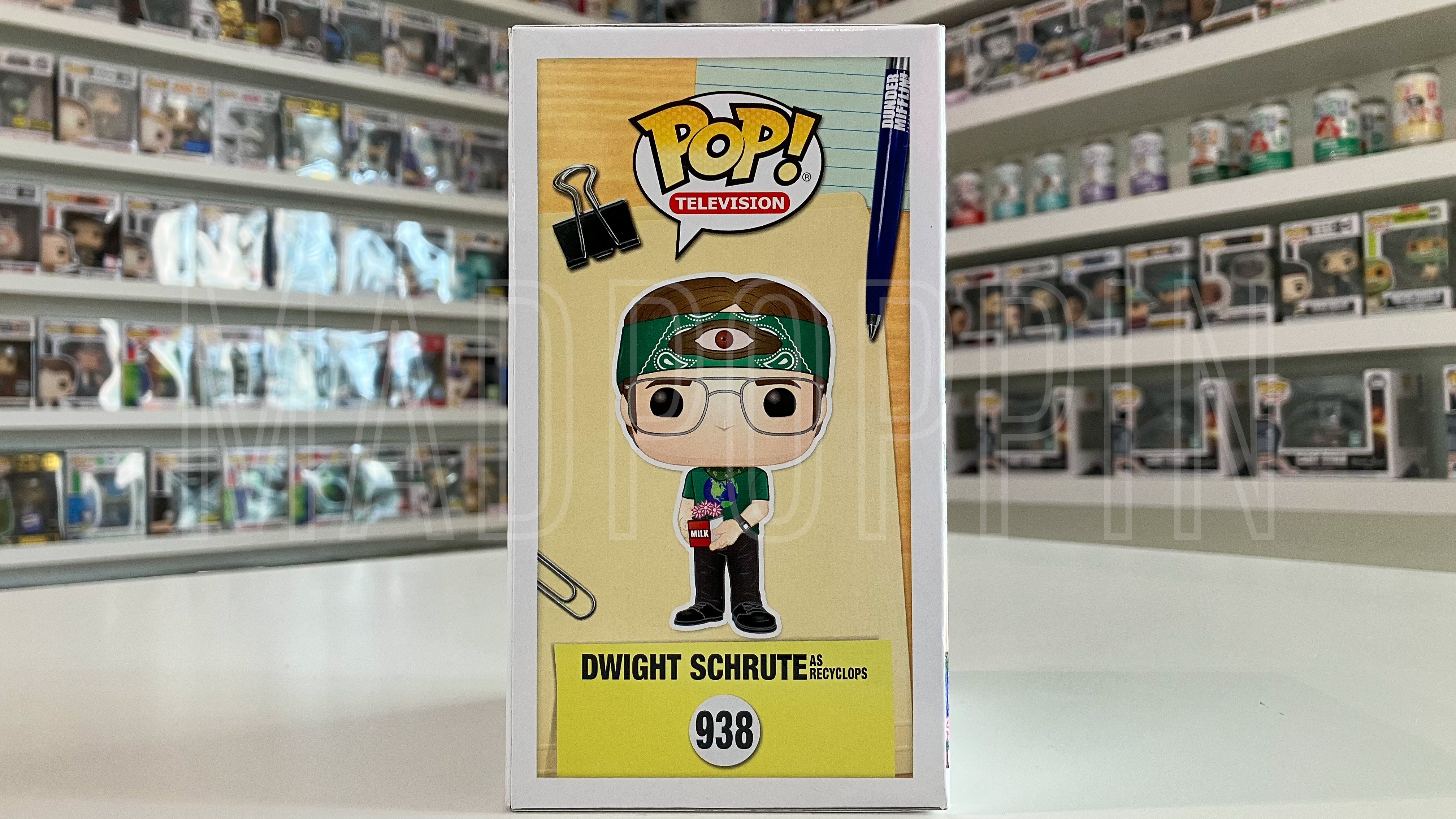 Funko POP! Television The Office Dwight Schrute as Recyclops Spring Con ECCC #938