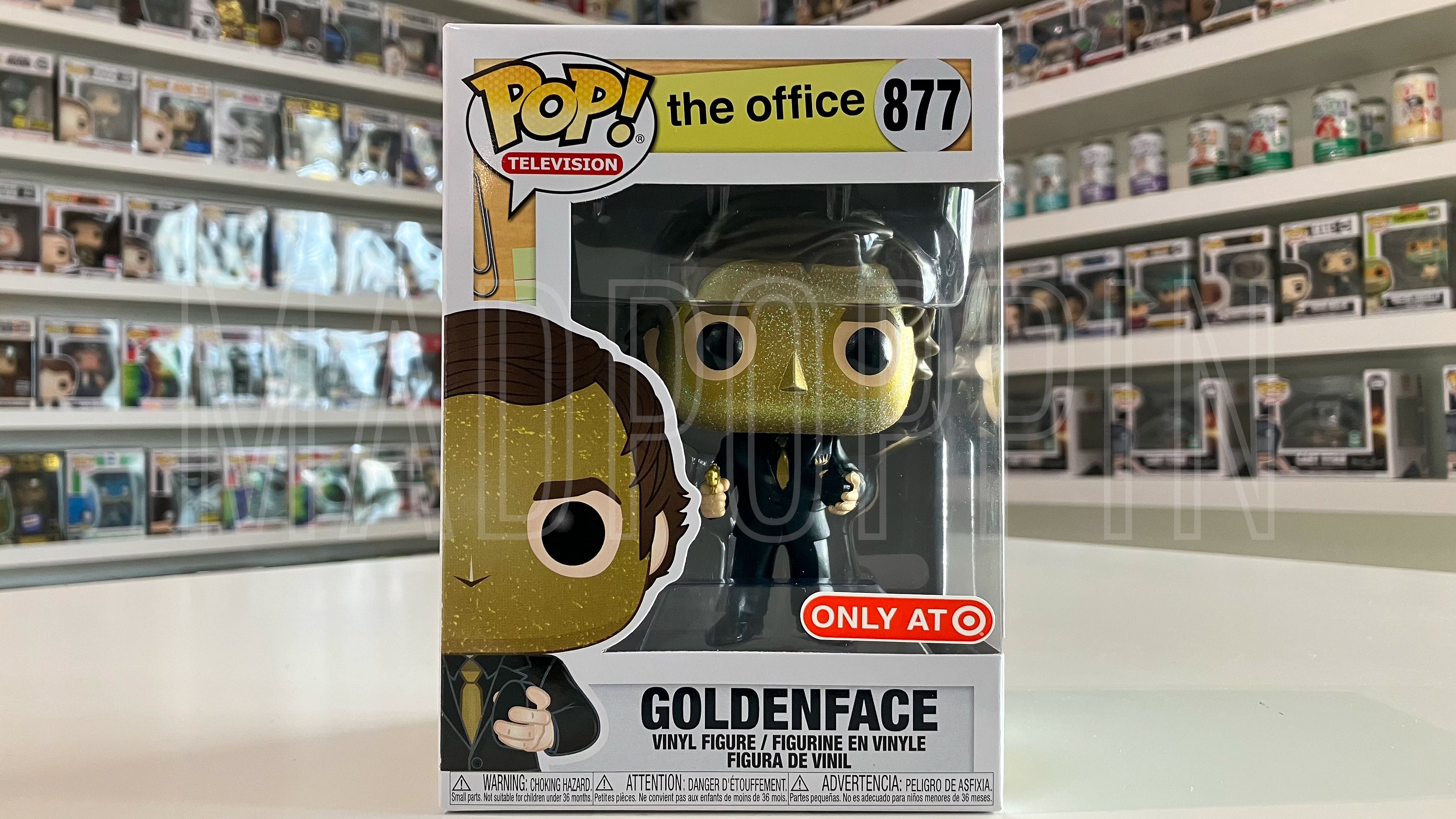 Funko Pop TV The Office Goldenface Target Exclusive 877