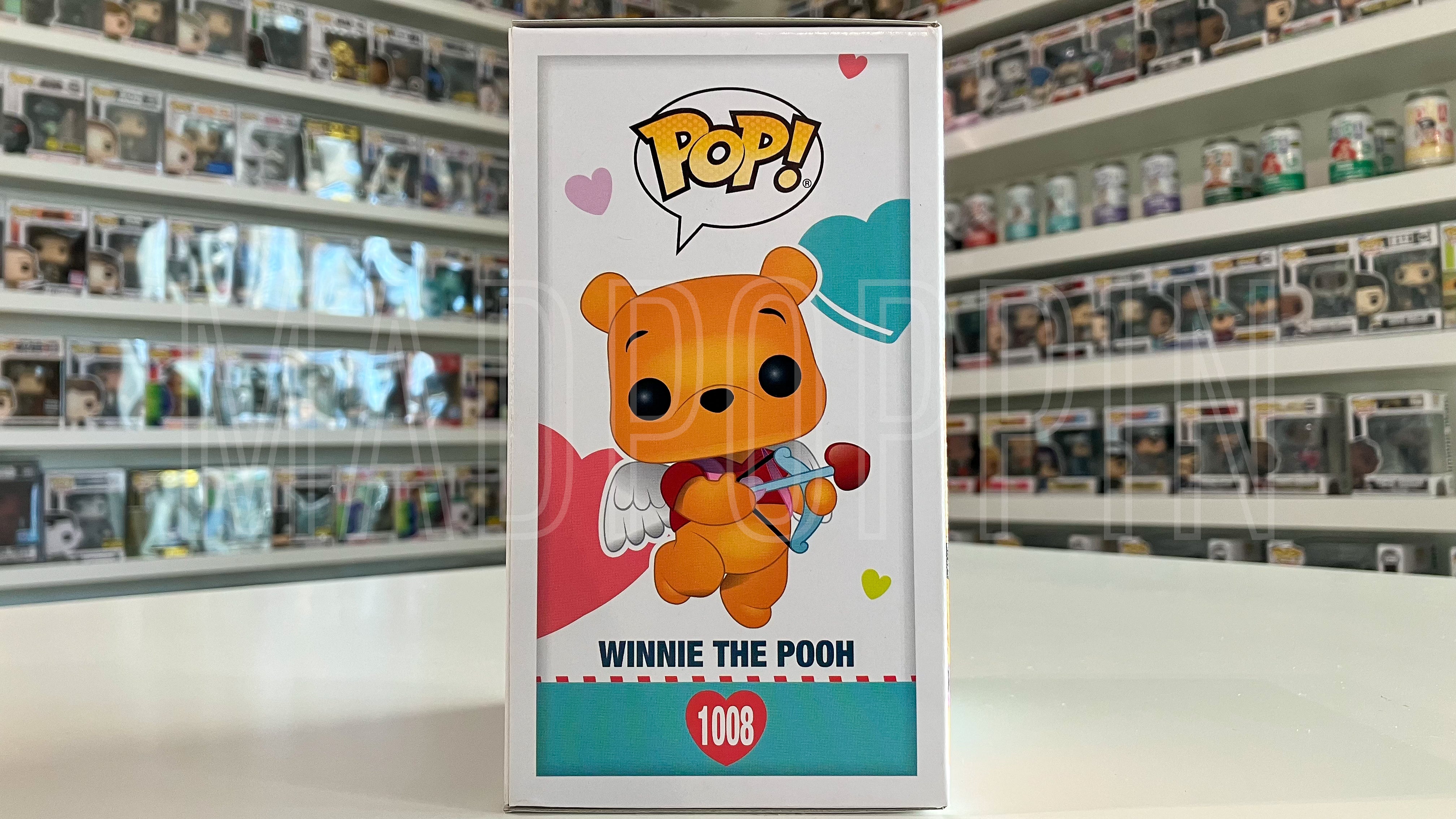 Funko Pop Disney Winnie the Pooh Valentines Flocked Hot Topic Exclusive 1008