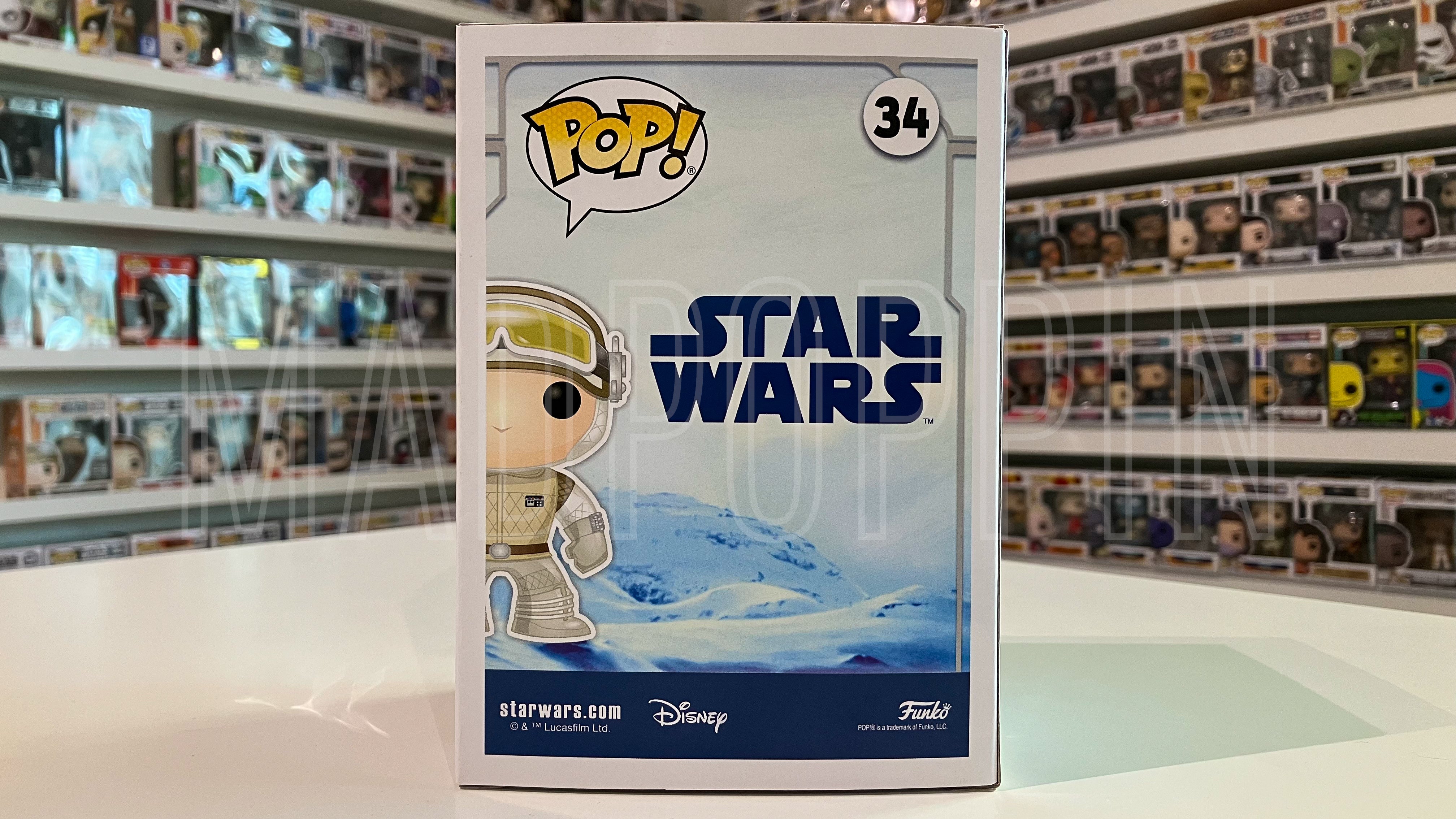 POP! Star Wars: Star Wars - Luke Skywalker [Hoth] & Pin