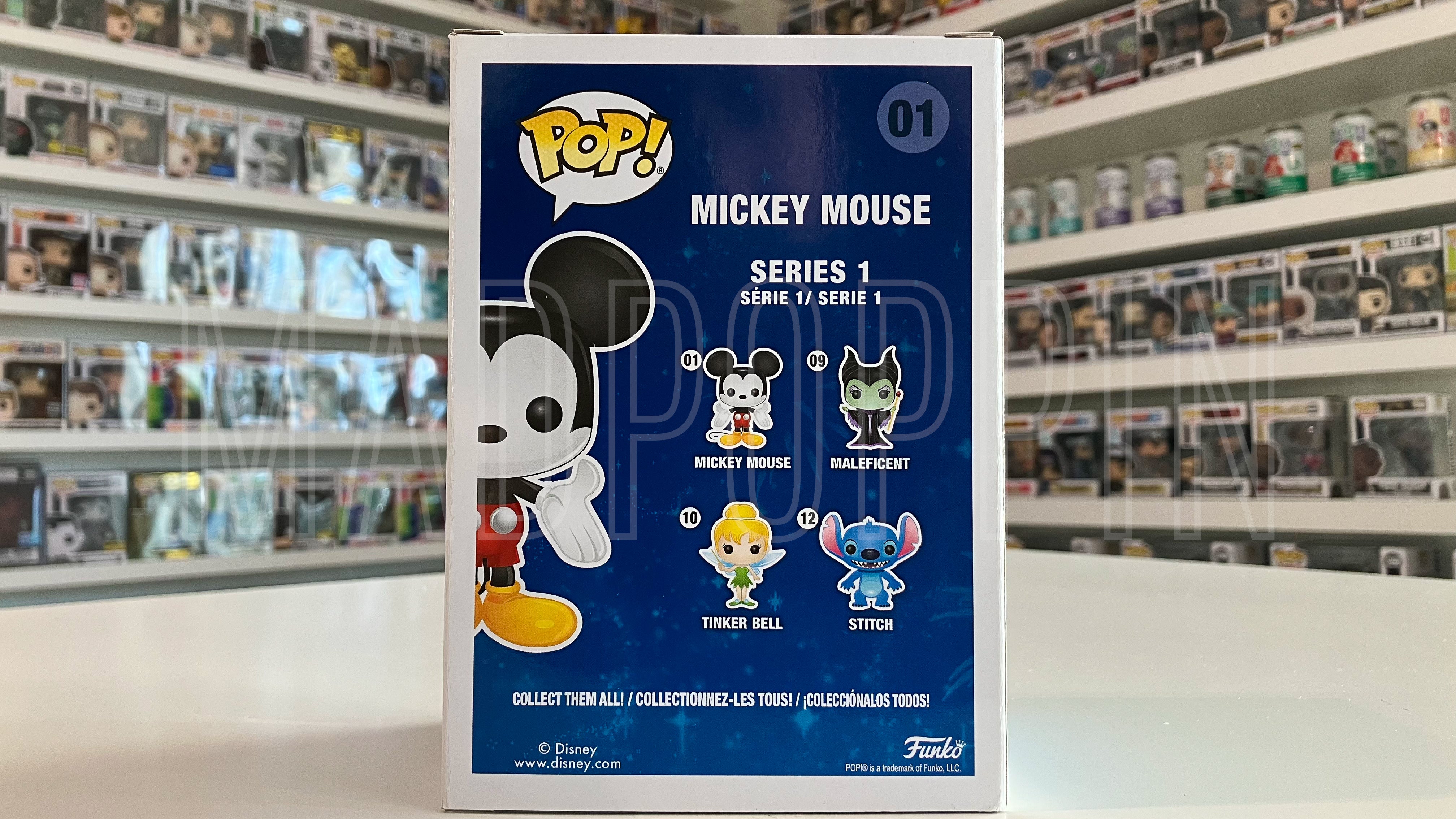 Funko POP Disney Series 1 Mickey Mouse Gold Diamond Barnes & Noble Exclusive #01