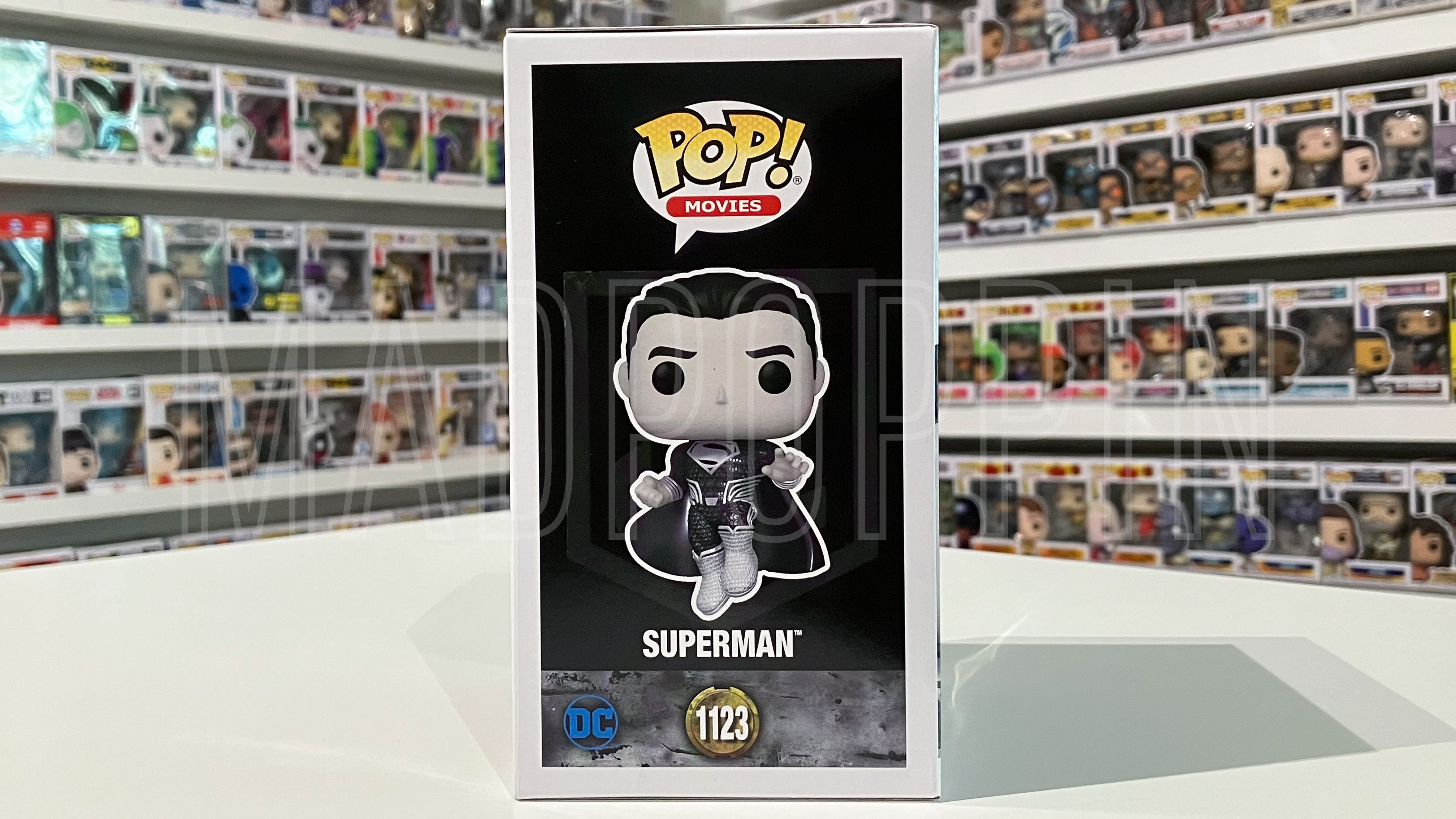Funko Pop Moveis Zack Snyder's Justice League Superman Metallic DC Shop 4500 pcs 1123