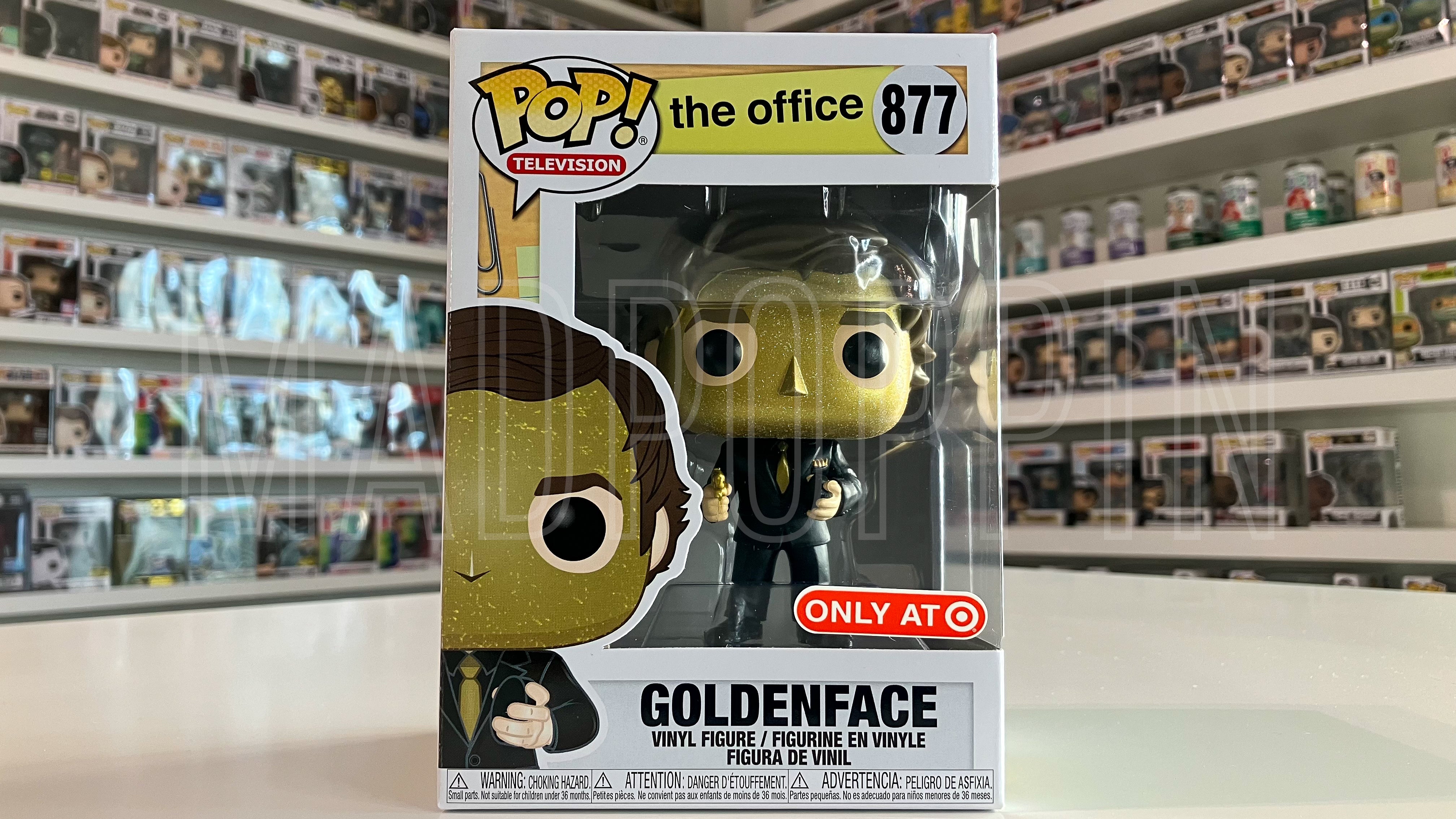 Funko POP! Television The Office Goldenface Jim Halpert Target Exclusive #877