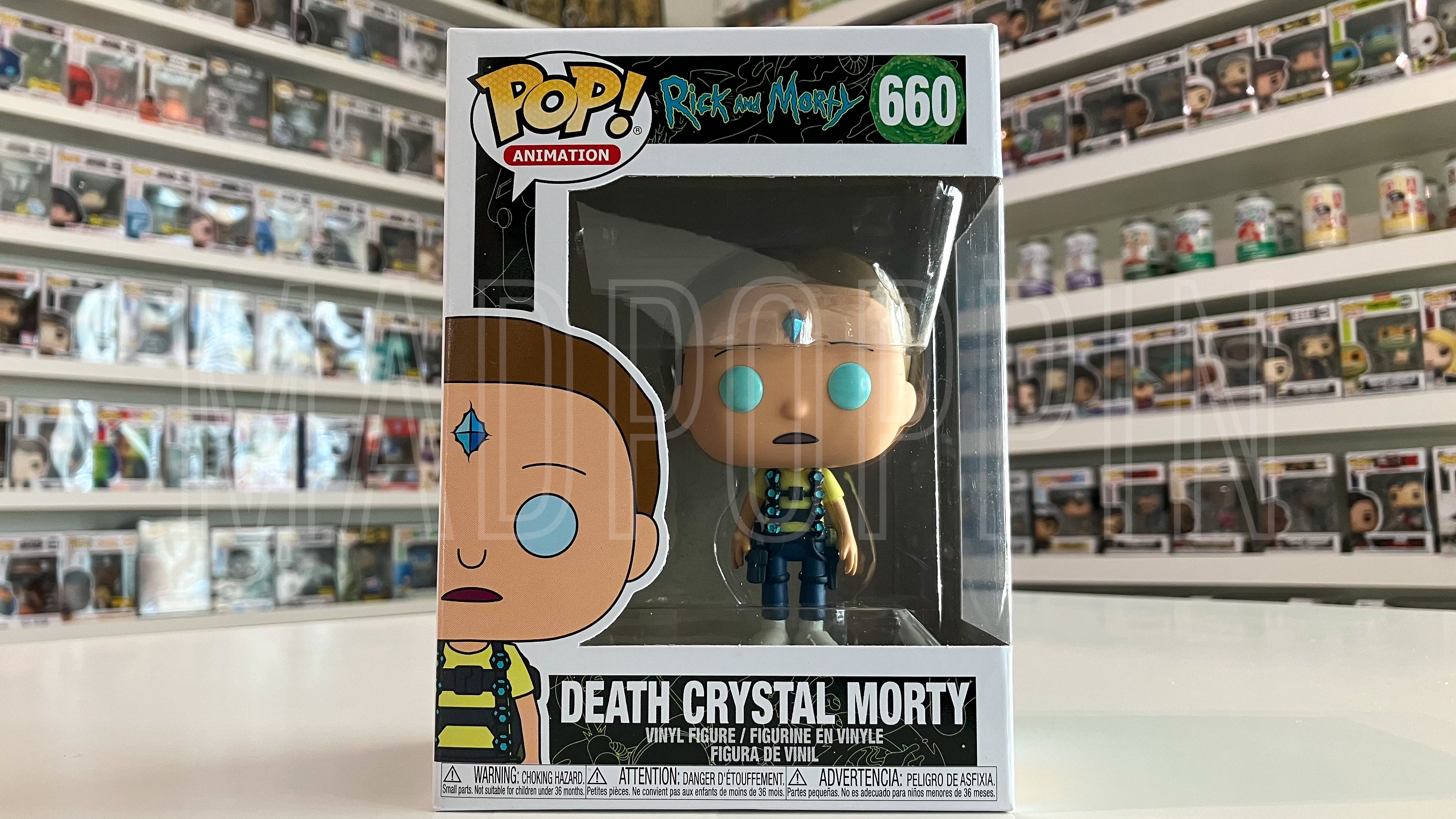 Funko Pop Animation Rick and Morty Death Crystal Morty 660