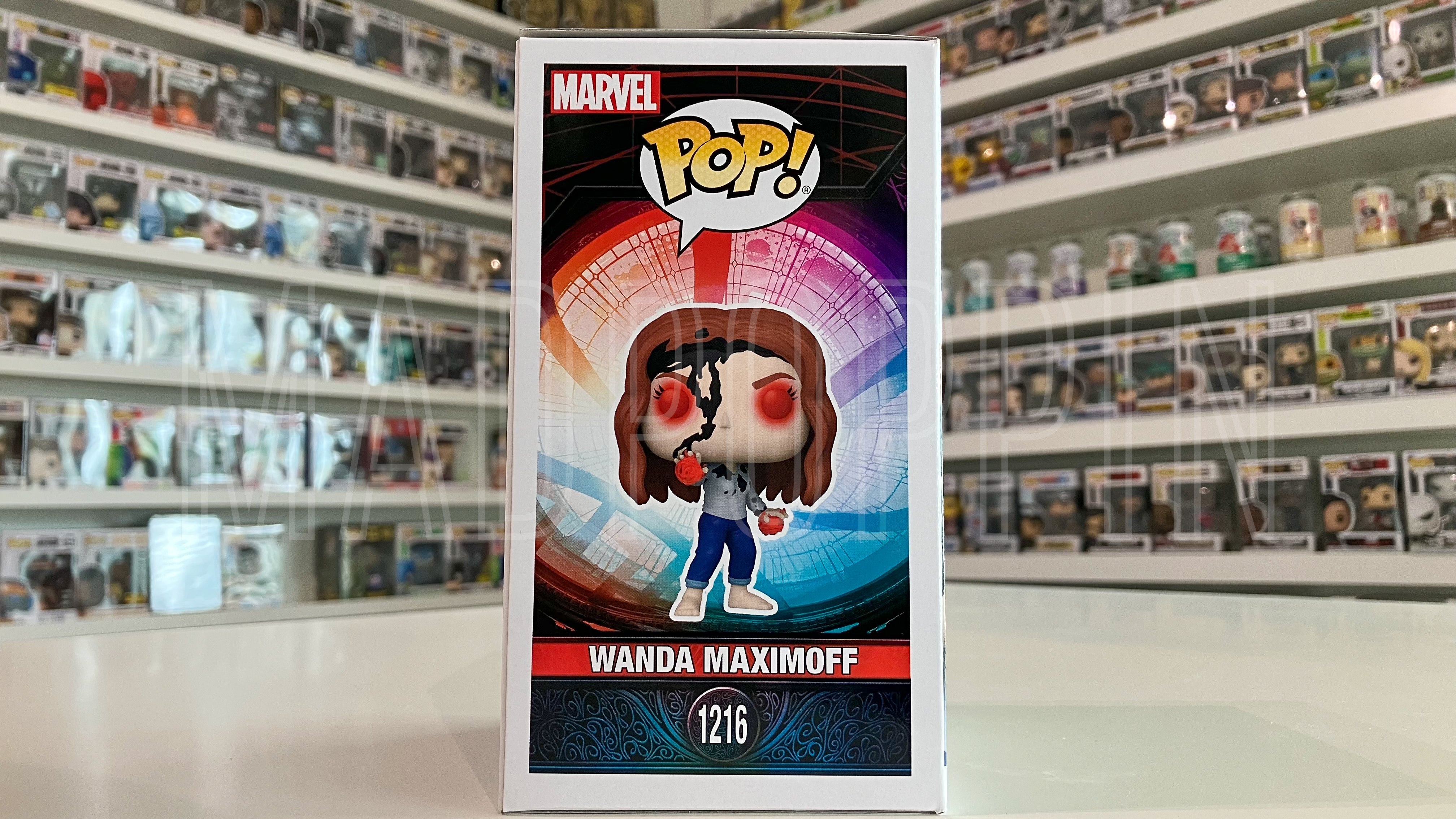 Funko POP! Doctor Strange Multiverse Madness Wanda Maximoff Earth 838 Glow #1216