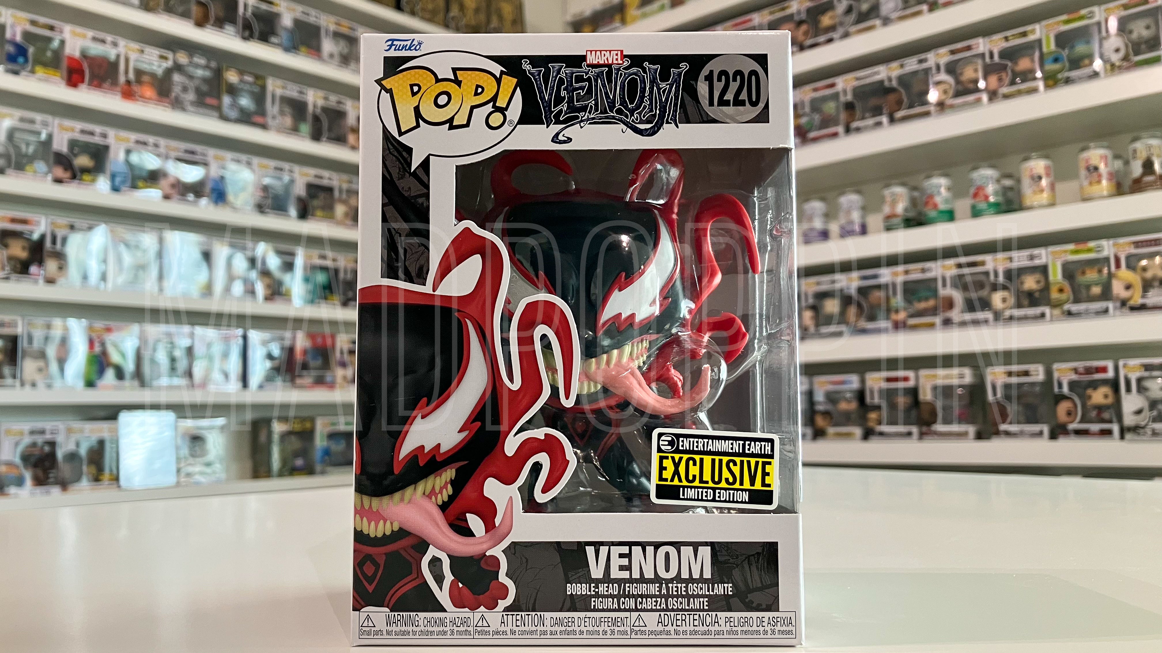 Funko POP Marvel Venom Carnage Miles Morales Entertainment Earth Exclusive #1220