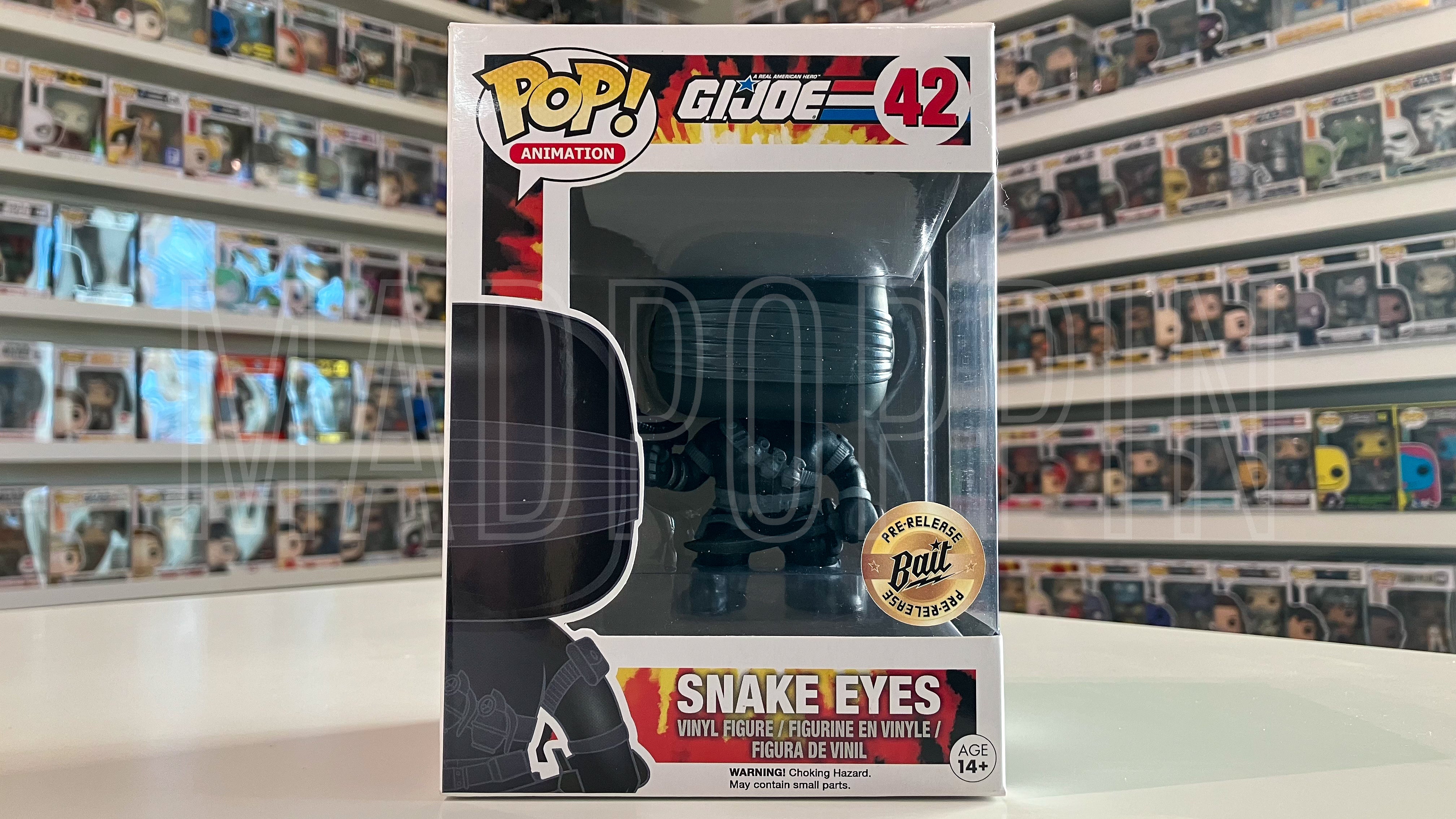 POP! Animation: G.I. Joe: A Real American Hero - Snake Eyes (Bait Pre-Release)