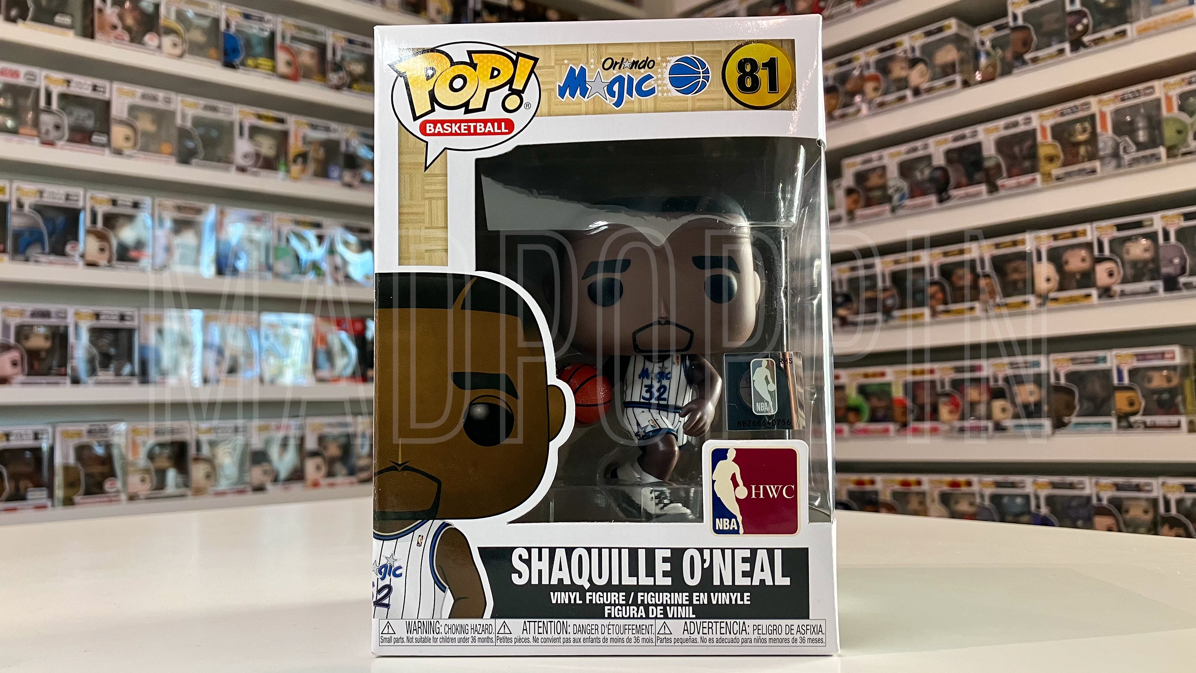 POP! Basketball: NBA: Orlando Magic - Shaquille O'Neal (Magic Home Jersey)