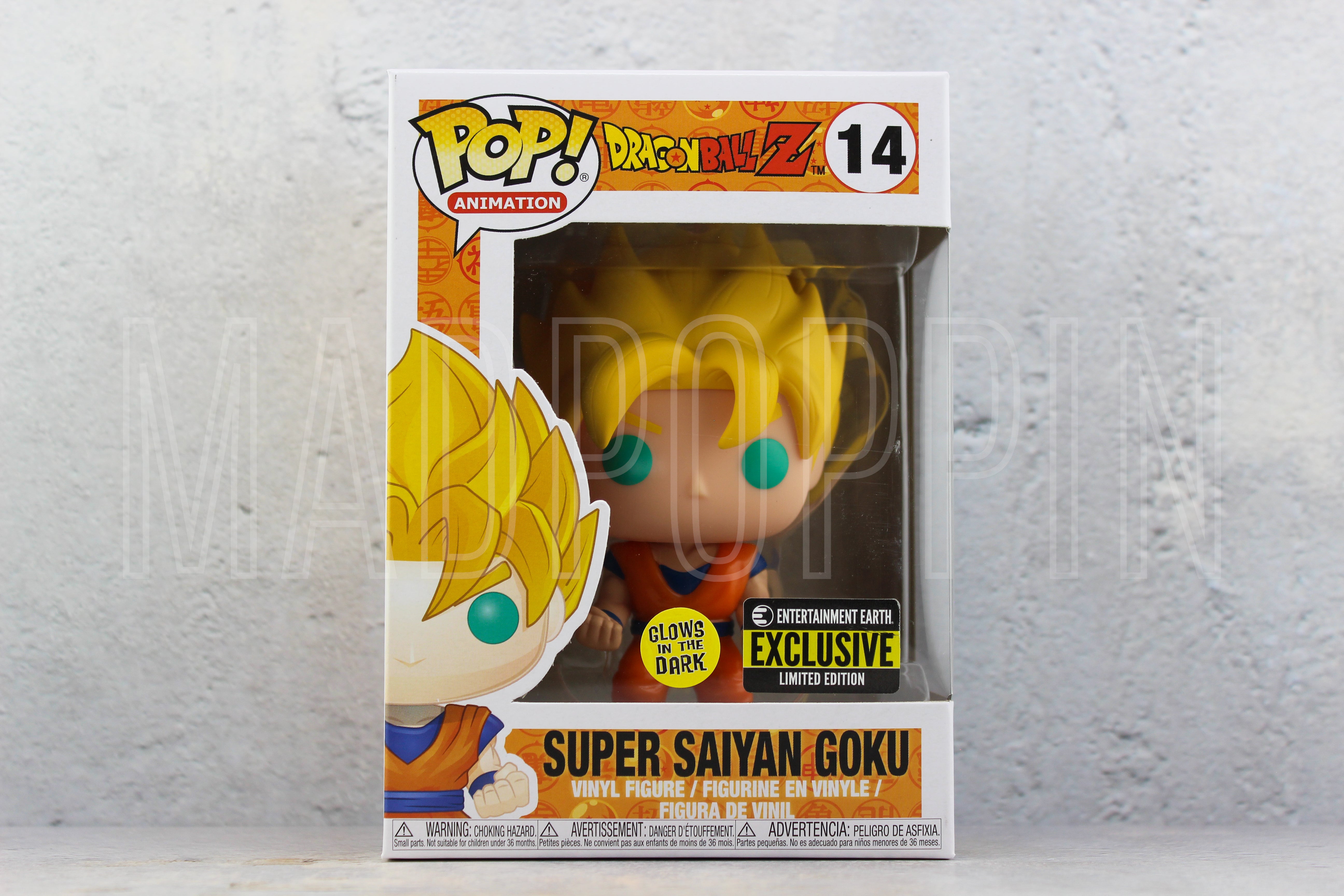 POP! Animation: Dragon Ball Z - Super Saiyan Goku (Glow in the Dark)