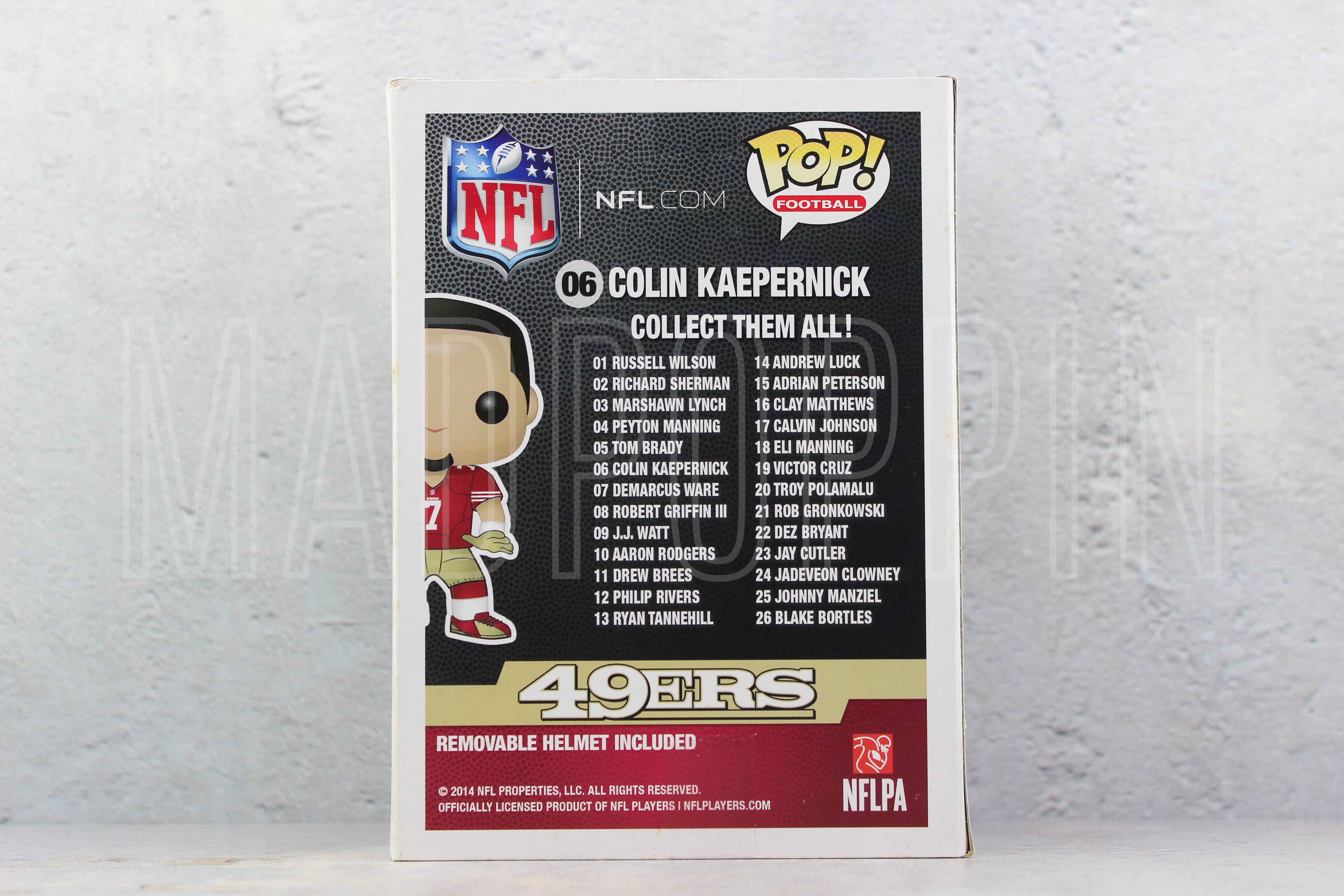 Funko Pop Football NFL 49ers Colin Kaepernick Vaulted 06