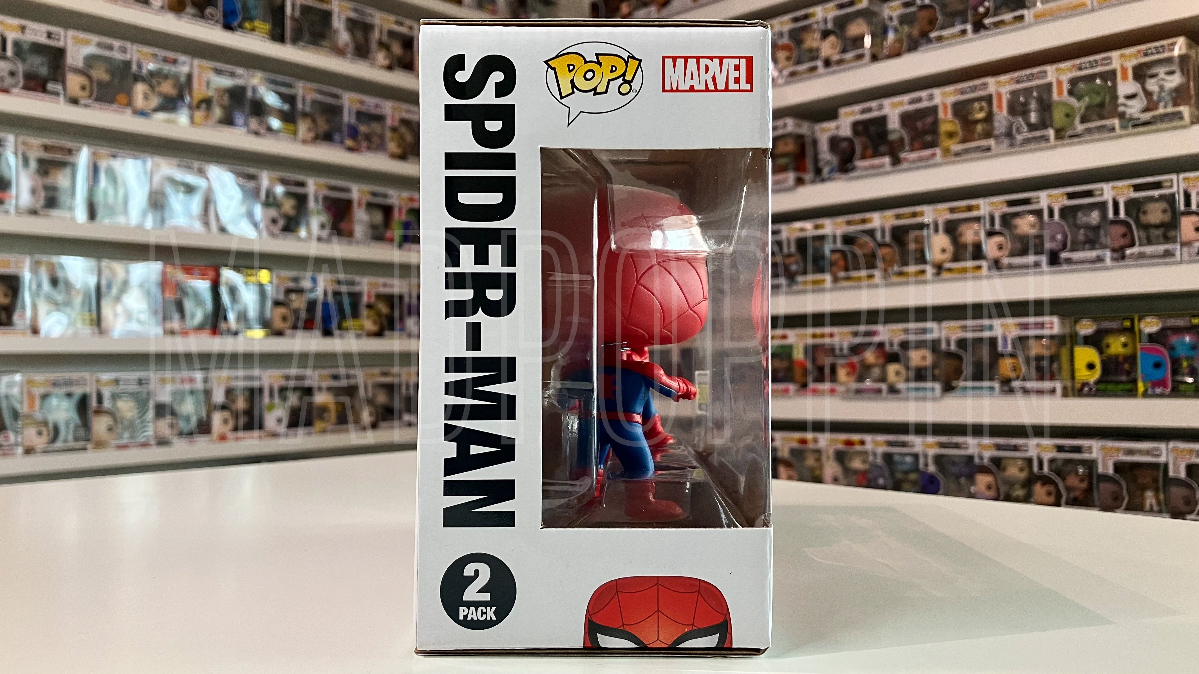 Funko POP! Marvel Spider-Man 60s Animated Series Spider-Man vs Spider-Man 2 Pack