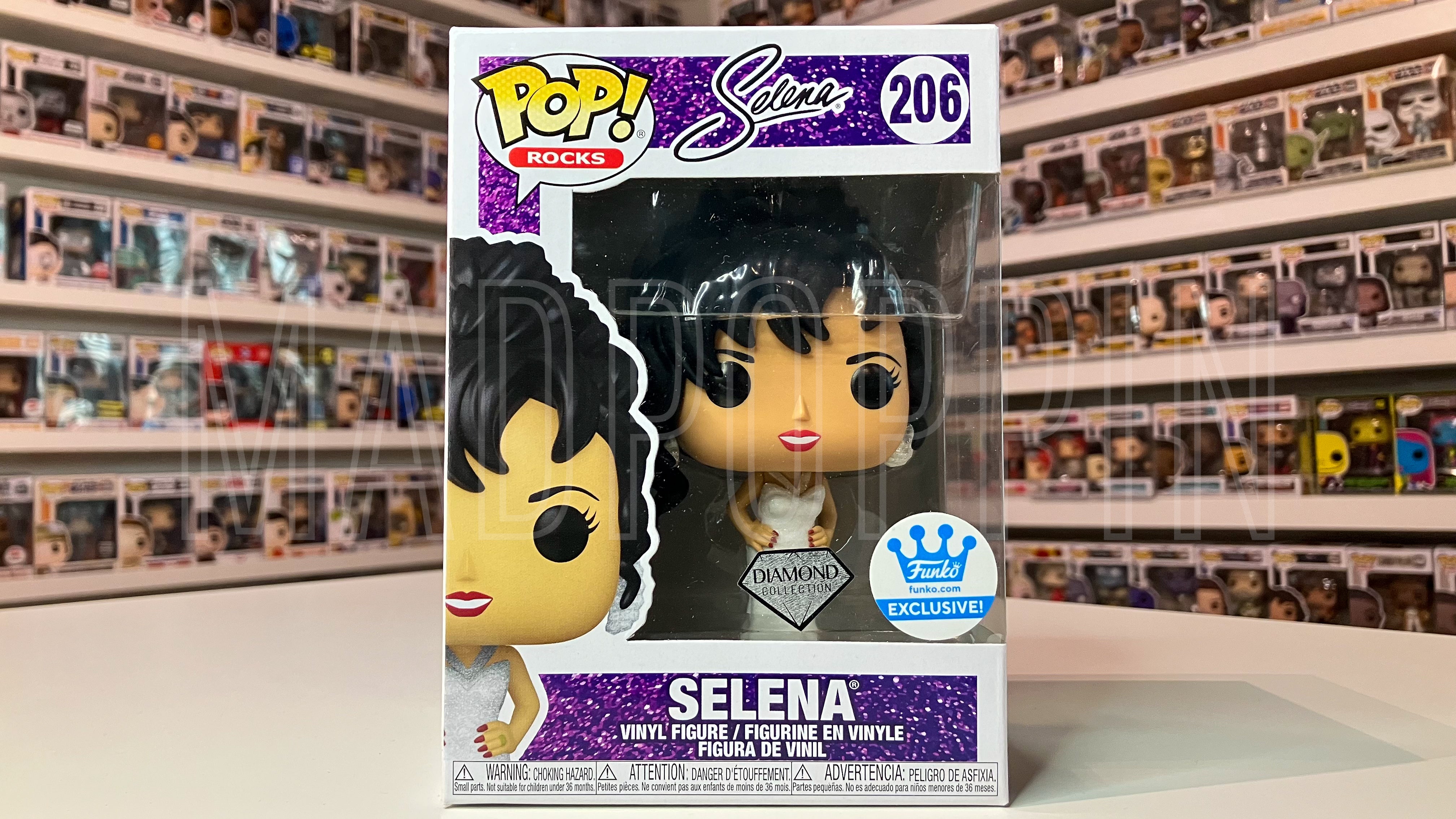 POP! Rocks: Selena - Selena (White Gown) (Diamond Glitter)