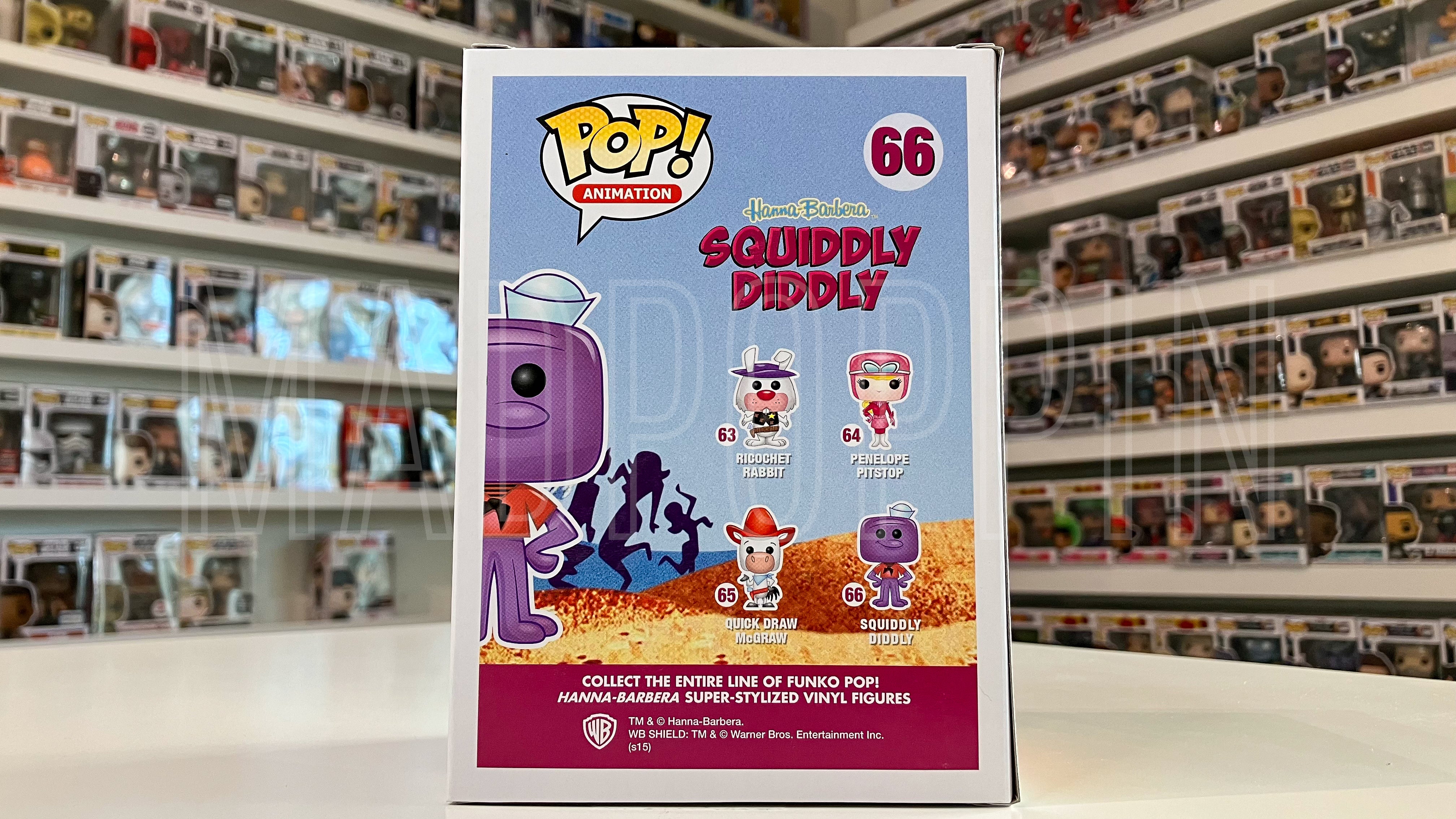 Funko POP! Animation Hanna-Barbera Squiddly Diddly #66
