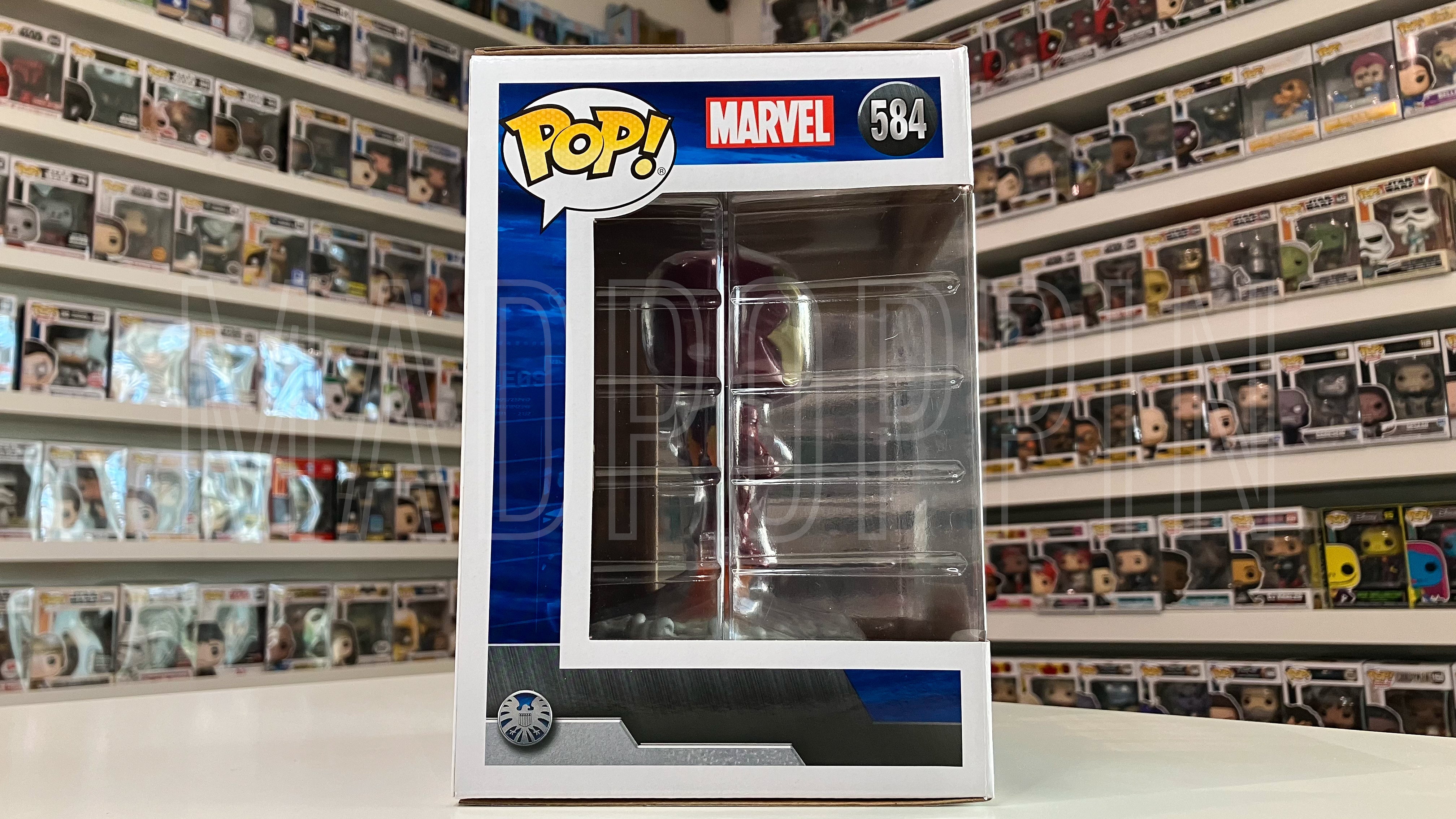 Funko POP! Deluxe Marvel Avengers Assemble Iron Man Amazon Exclusive #584