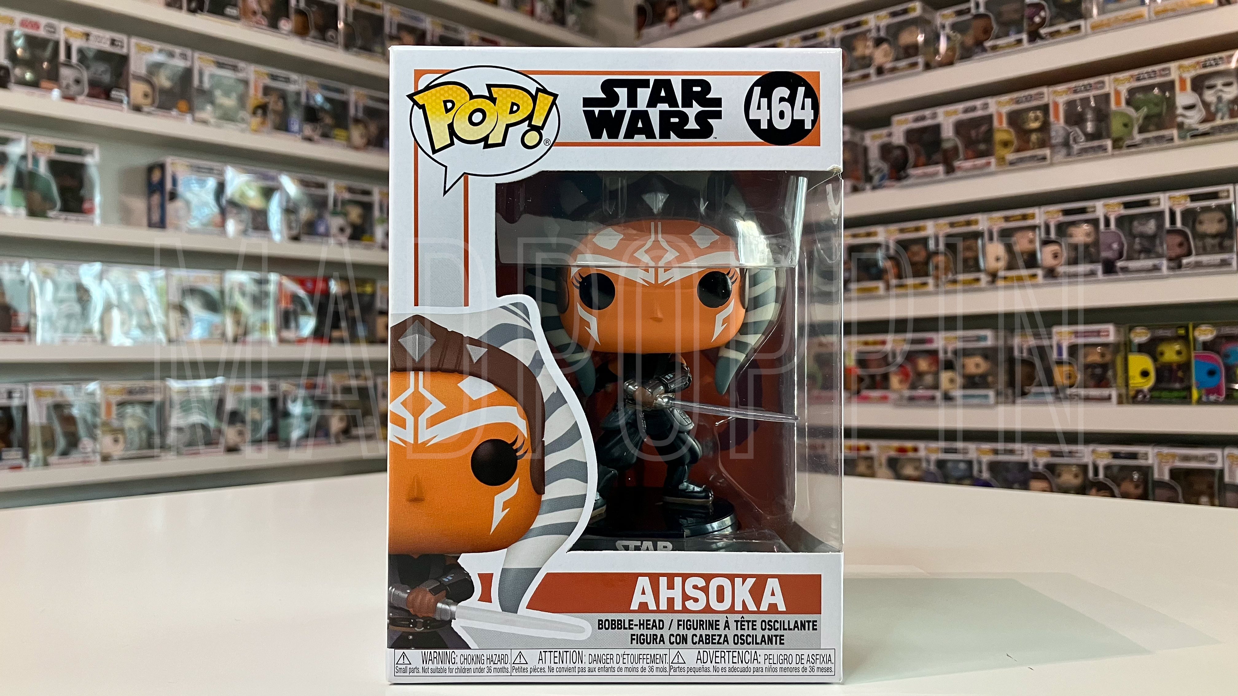 Funko POP! Star Wars The Mandalorian Ahsoka w/ Sabers #464