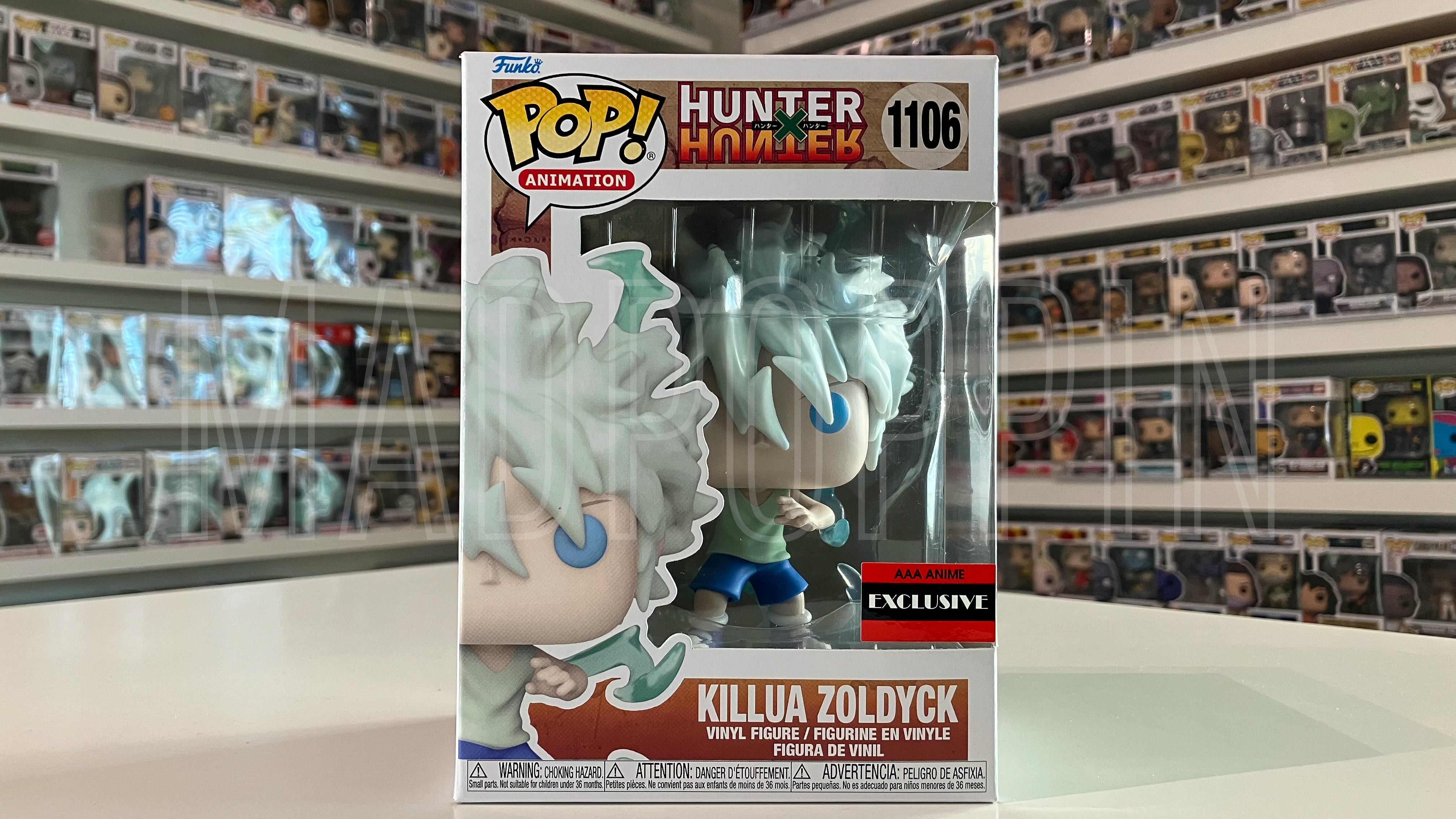 Funko POP! Animation Hunter x Hunter Killua Zoldyck Godspeed AAA Exclusive #1106