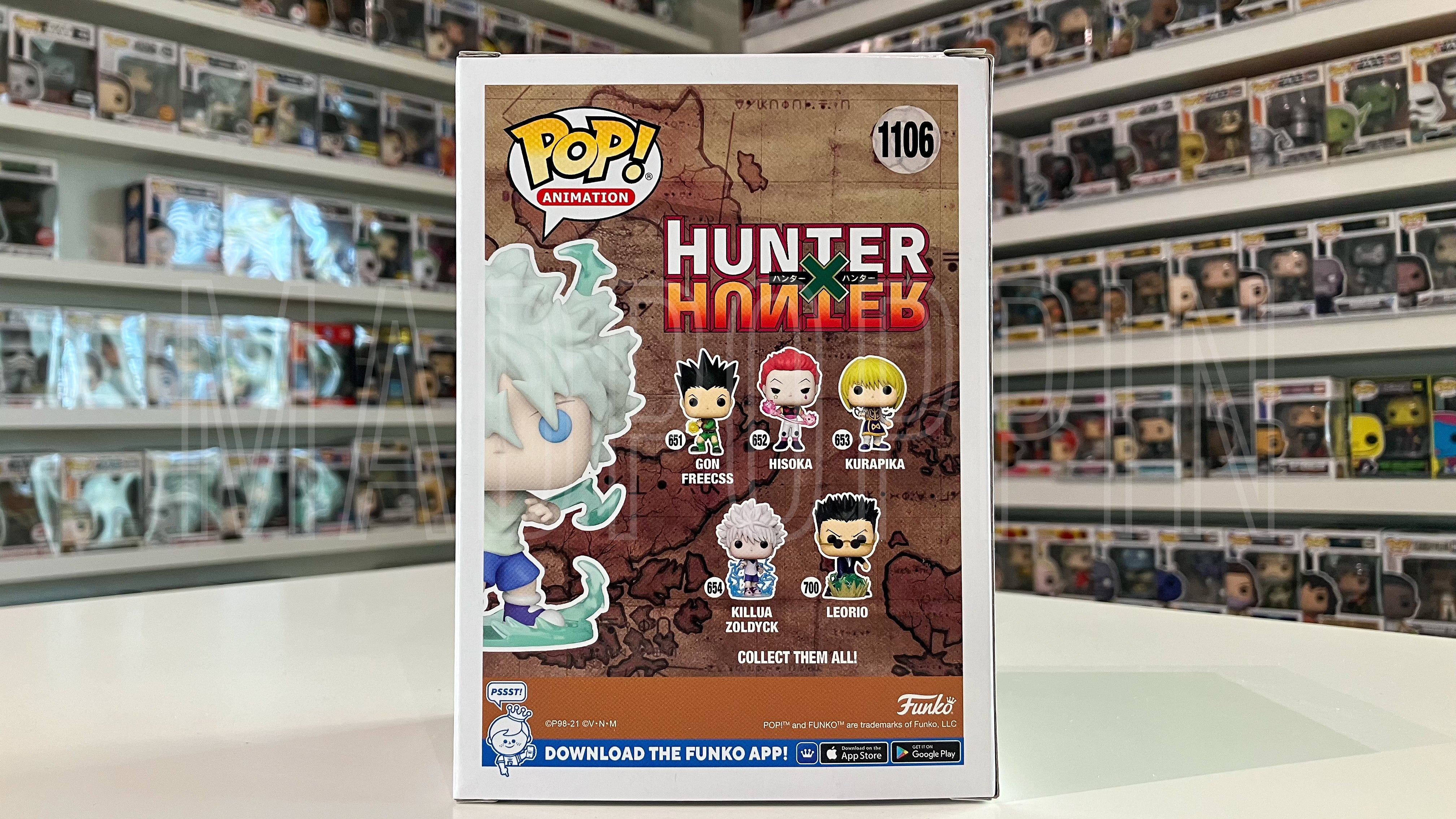 Funko POP! Animation Hunter x Hunter Killua Zoldyck Godspeed AAA Exclusive #1106