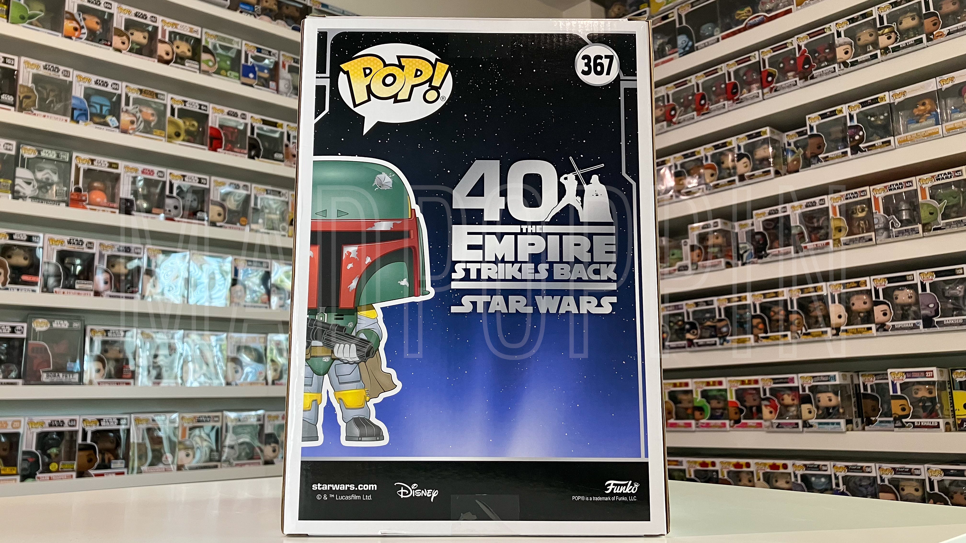 POP! Star Wars: The Empire Strikes Back (40th Anniversary) - Boba Fett (Jumbo 10 Inch)