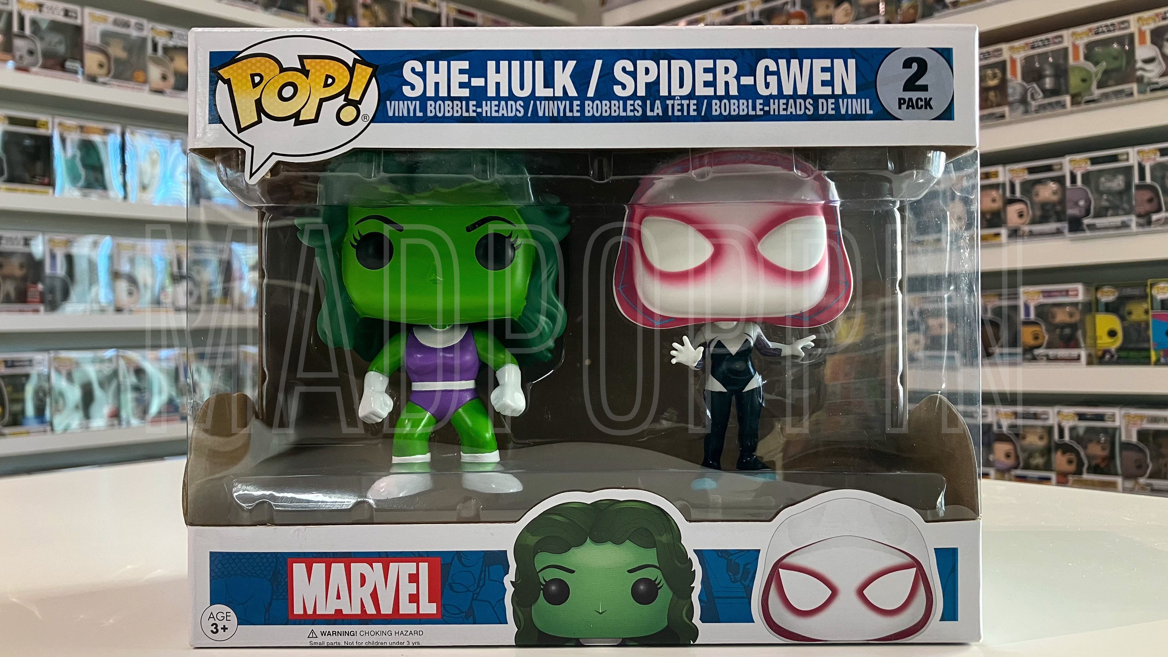 POP! Marvel: Marvel - She-Hulk / Spider-Gwen (2 Pack)