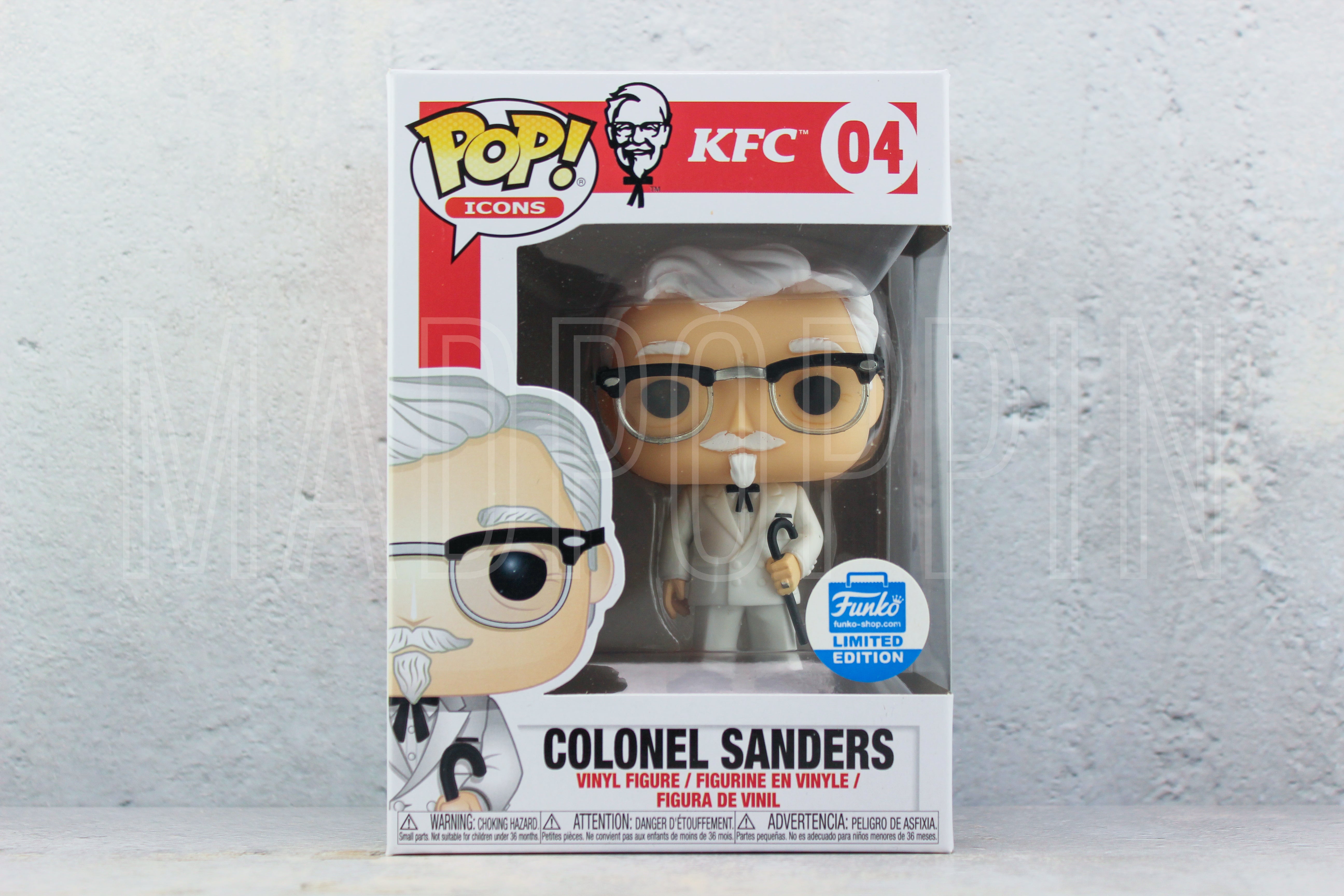 POP! Icons: KFC - Colonel Sanders (w/Cane)