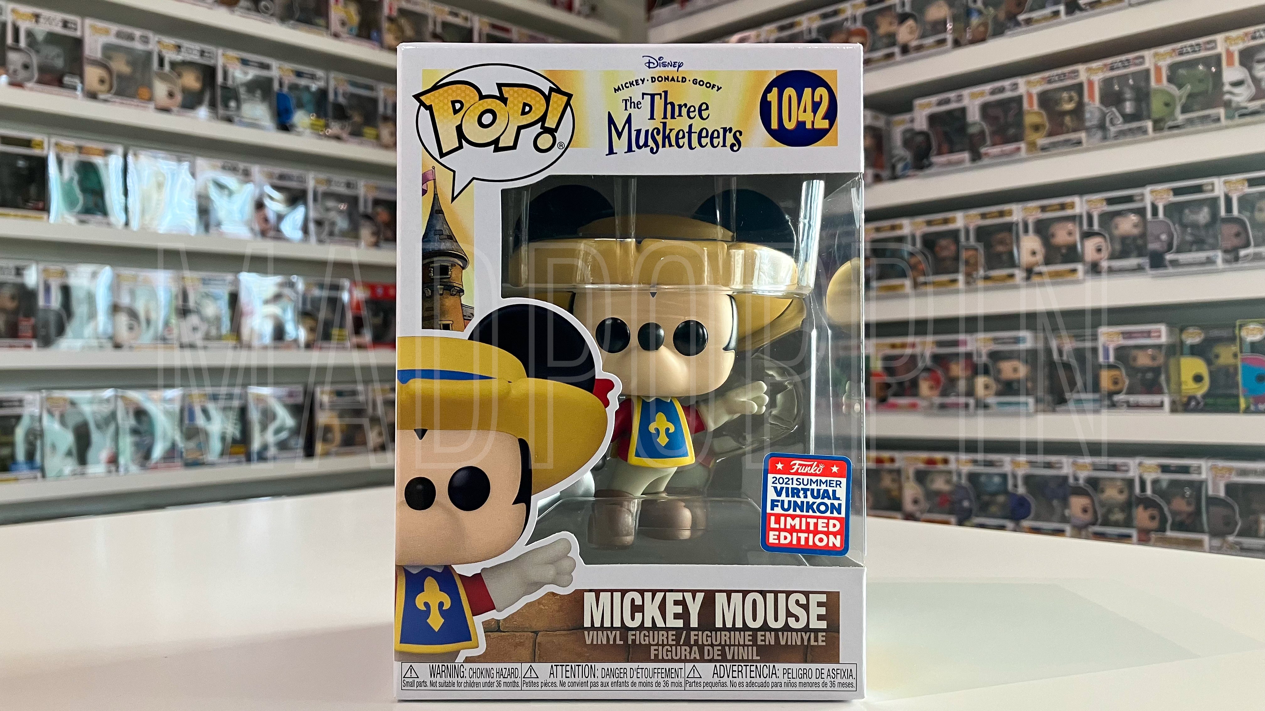 Funko POP! Disney The Three Musketeers Mickey Mouse Virtual Funkon #1042
