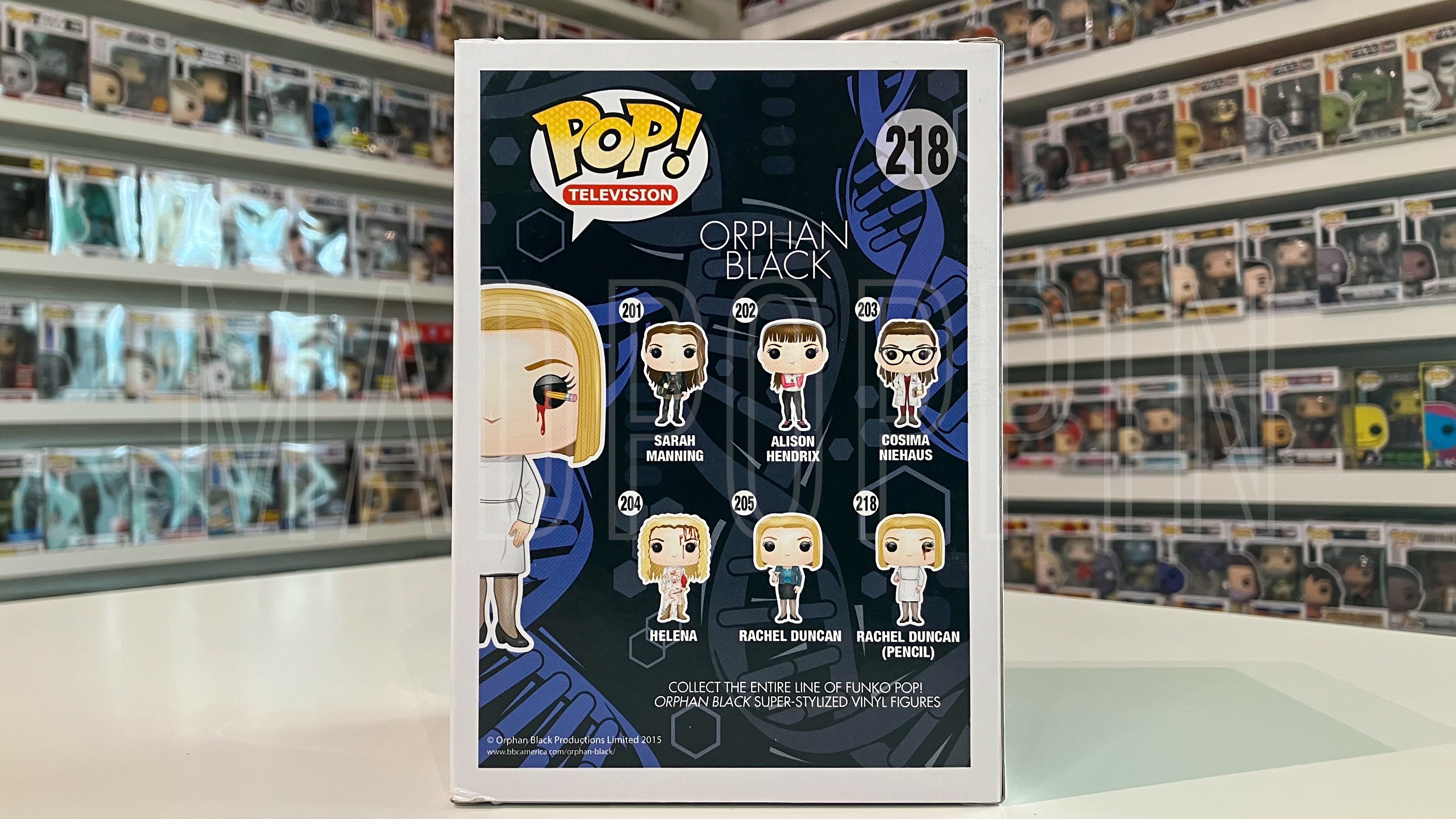 Funko POP! Television Orphan Black  Rachel Duncan Pencil Hot Topic Pre Release #218