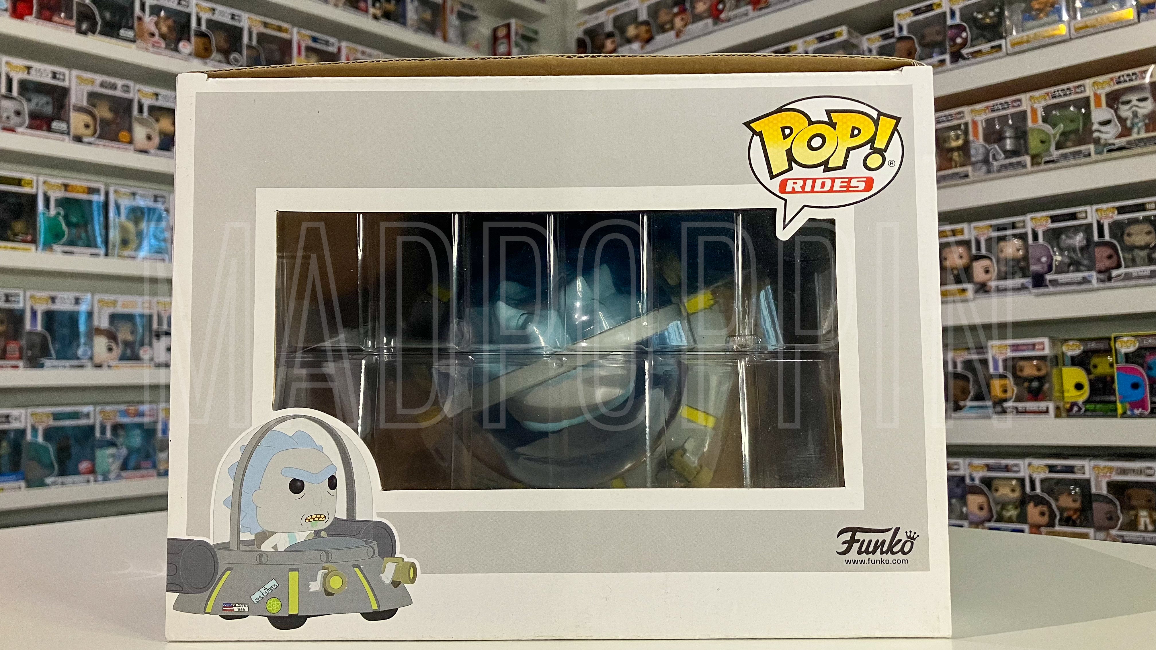 Funko Pop Rides Animation Rick & Morty Rick's Ship Hot Topic Exclusive 34