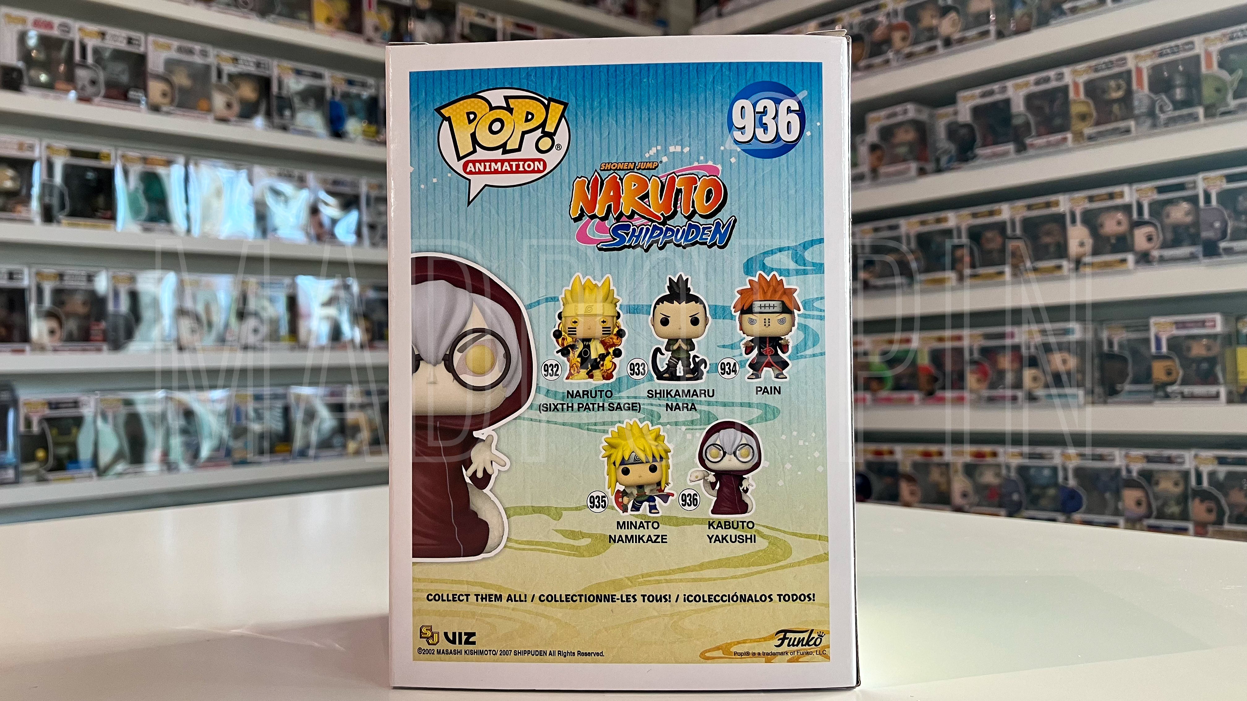 Funko POP! Anime Shonen Jump Naruto Shippuden Kabuto Yakushi Sage Mode #936