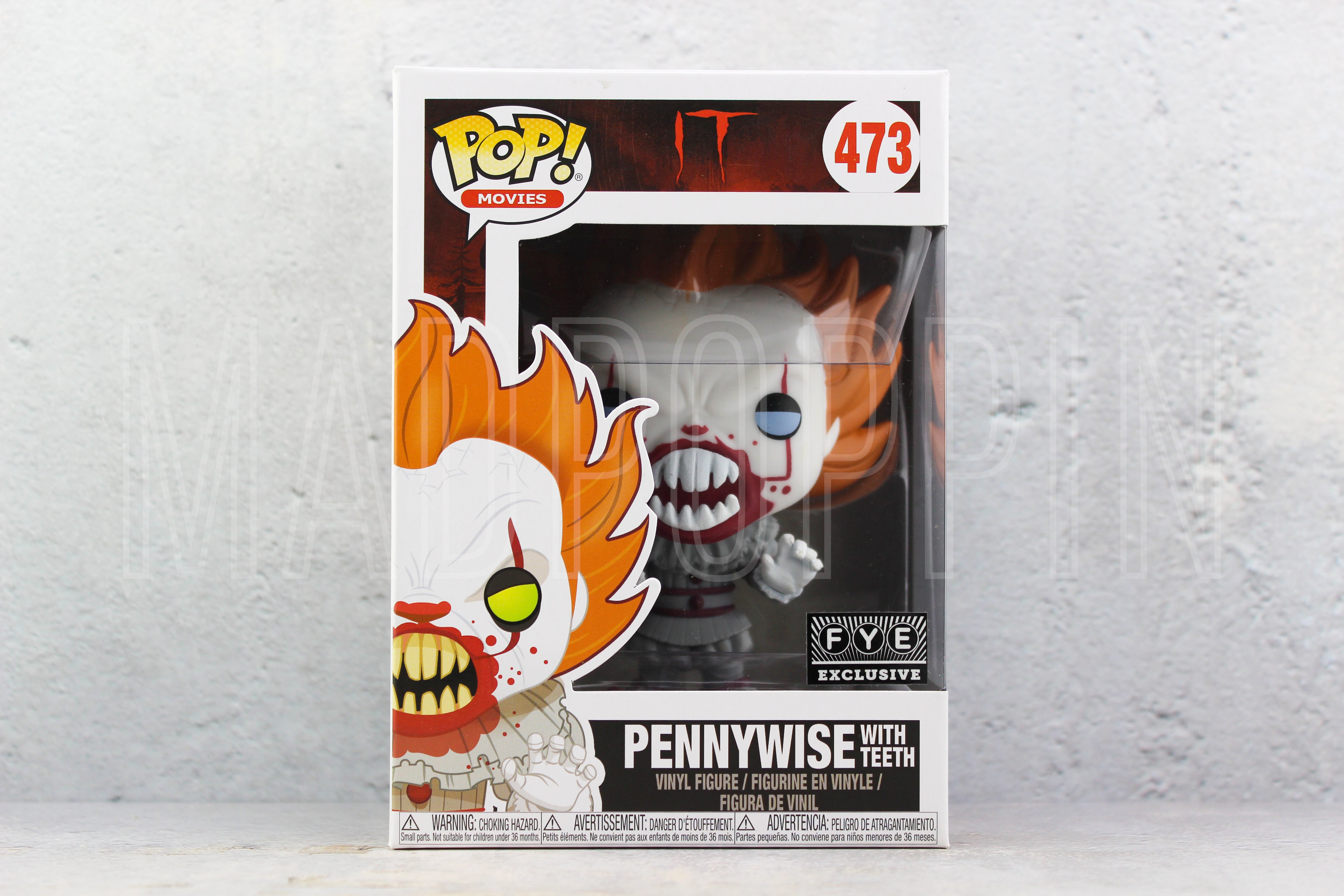 POP! Movies: It - Pennywise with Teeth (Blues Eyes)
