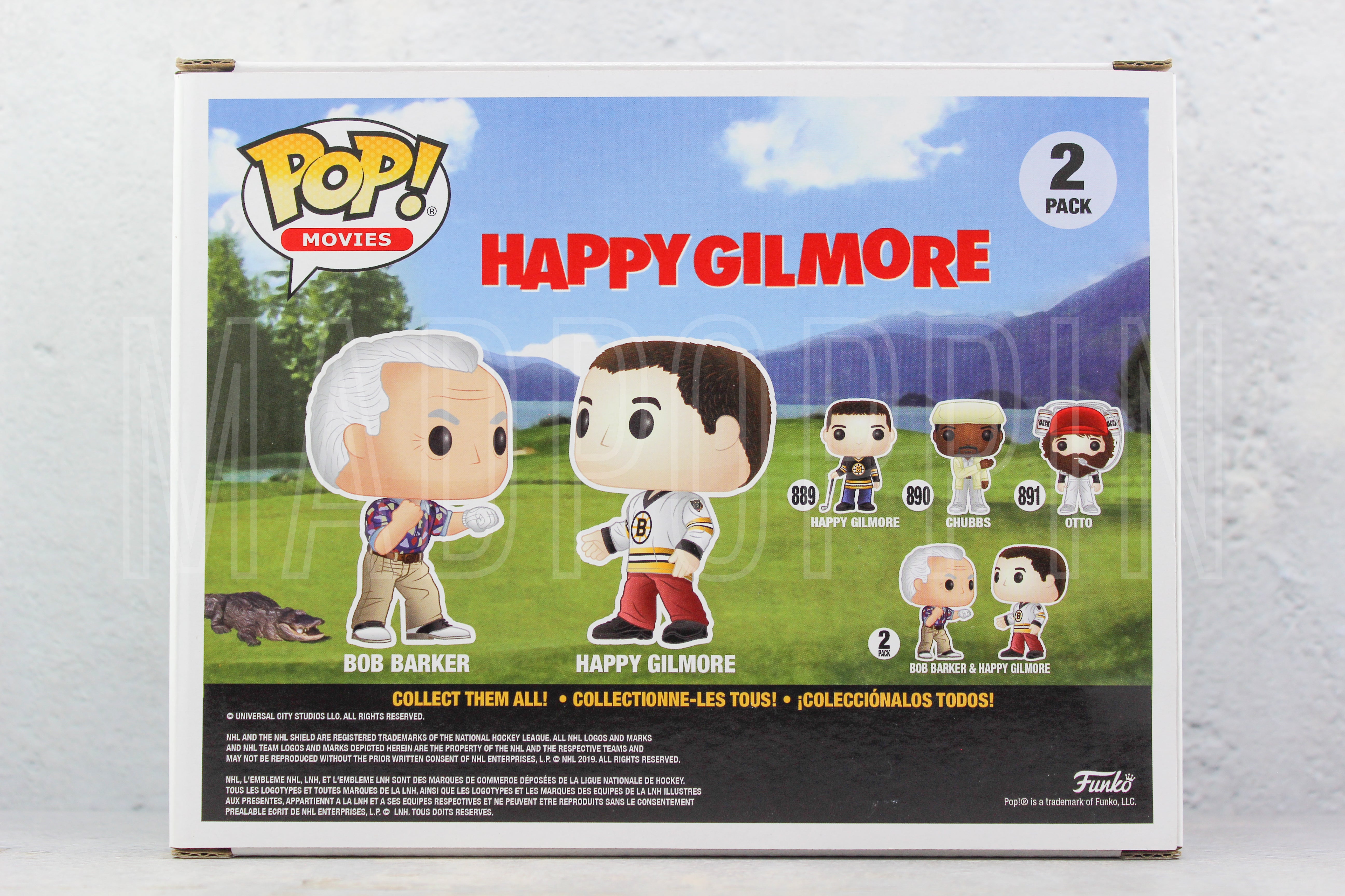 POP! Movies: Happy Gilmore - Bob Barker & Happy Gilmore (2 Pack)