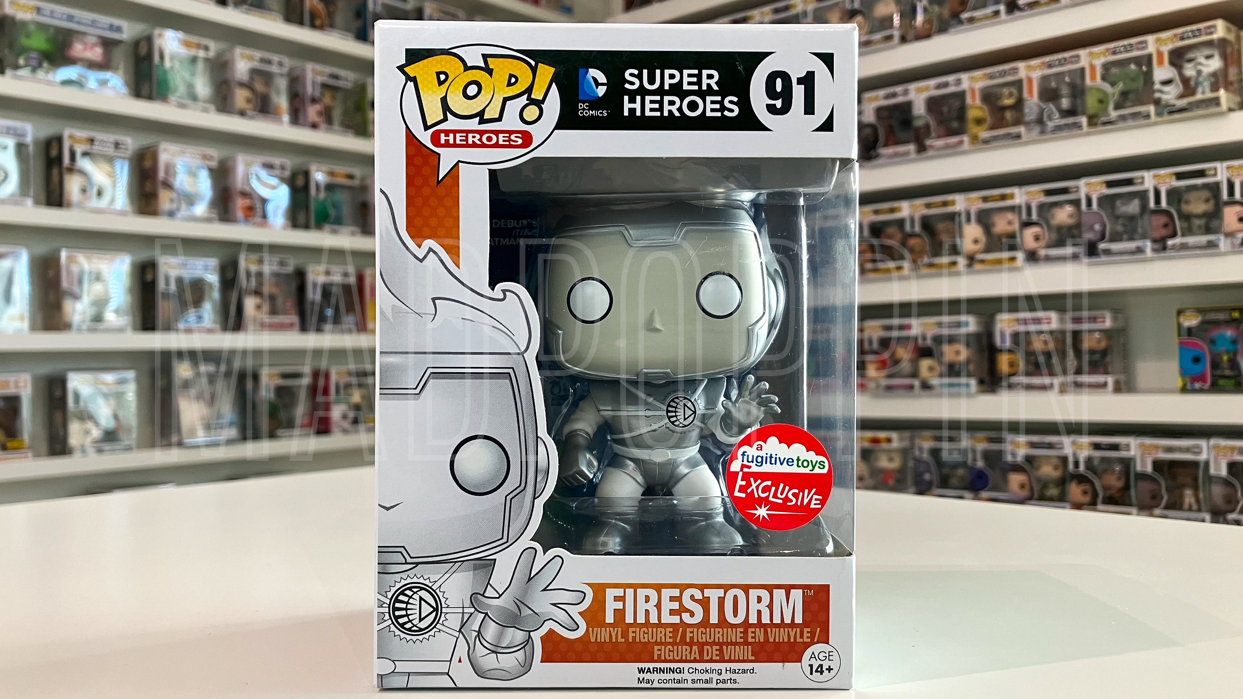 POP! Heroes: DC Super Heroes - Firestorm (White Lantern)