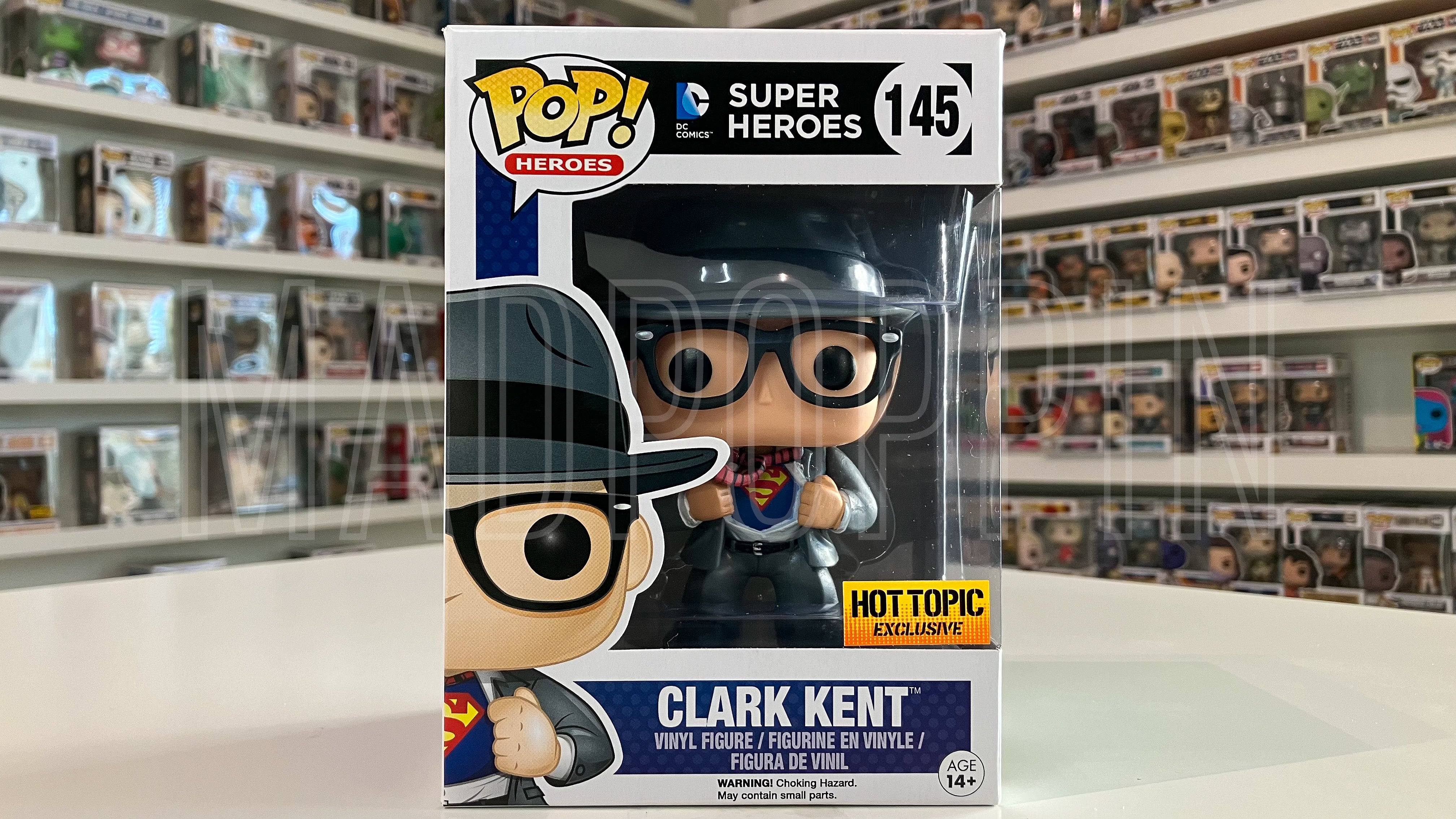Funko Pop DC Comics Clark Kent Hot Topic Exclusive 145