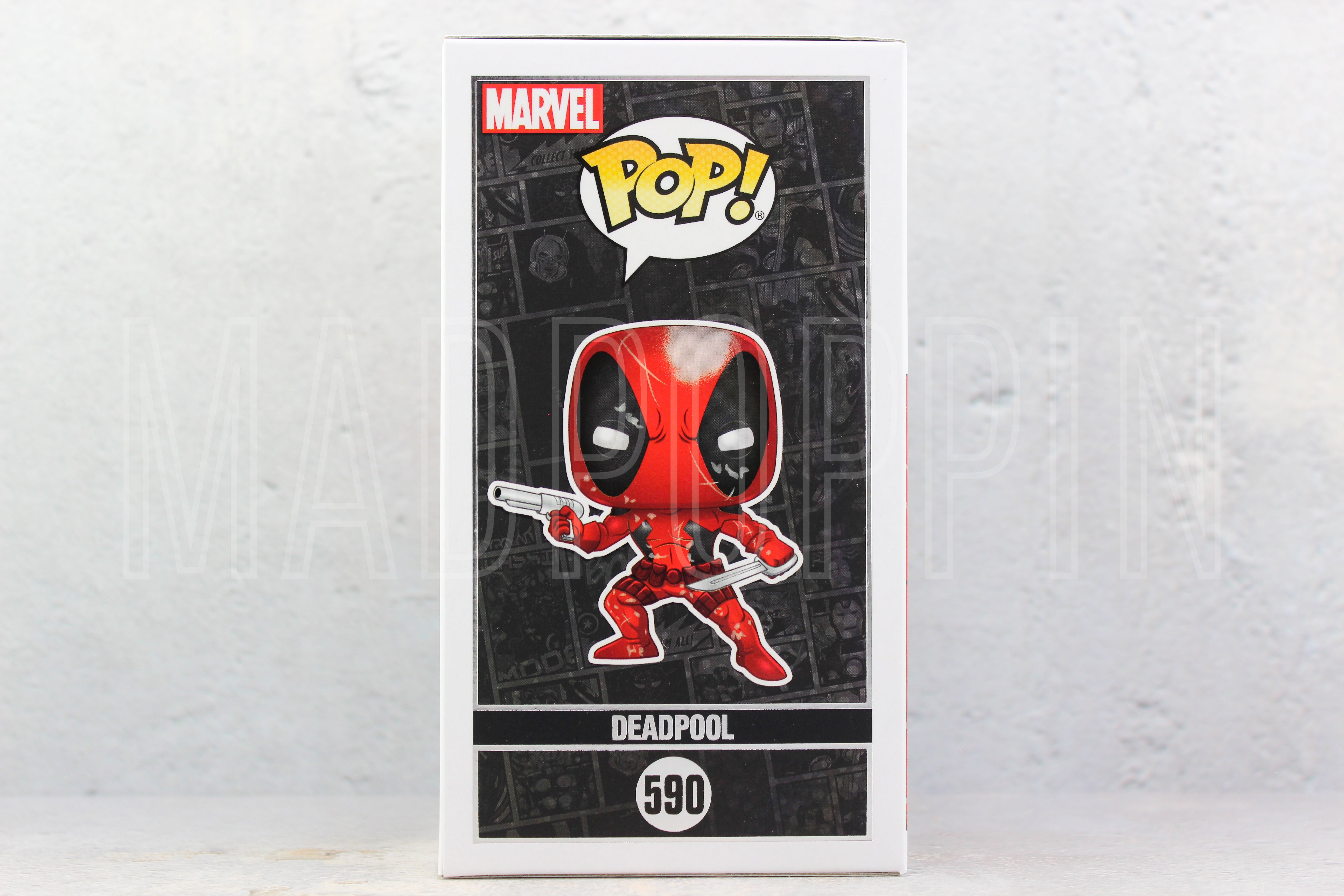 POP! Marvel: Marvel 80 Years - Deadpool (First Appearance) (Metallic)