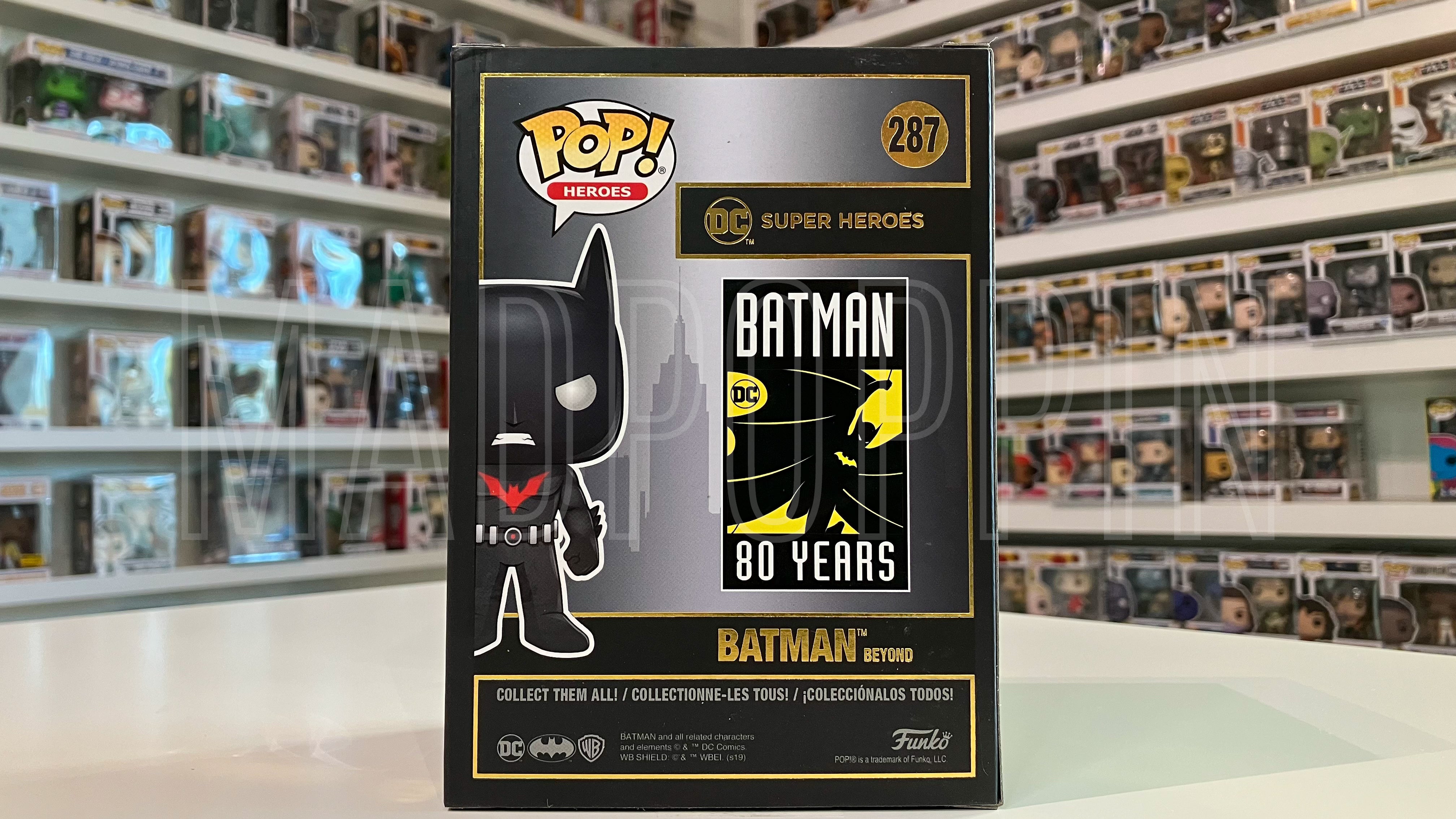 POP! Heroes: DC Super Heroes: Batman (80 years) - Batman Beyond (Metallic Chrome)