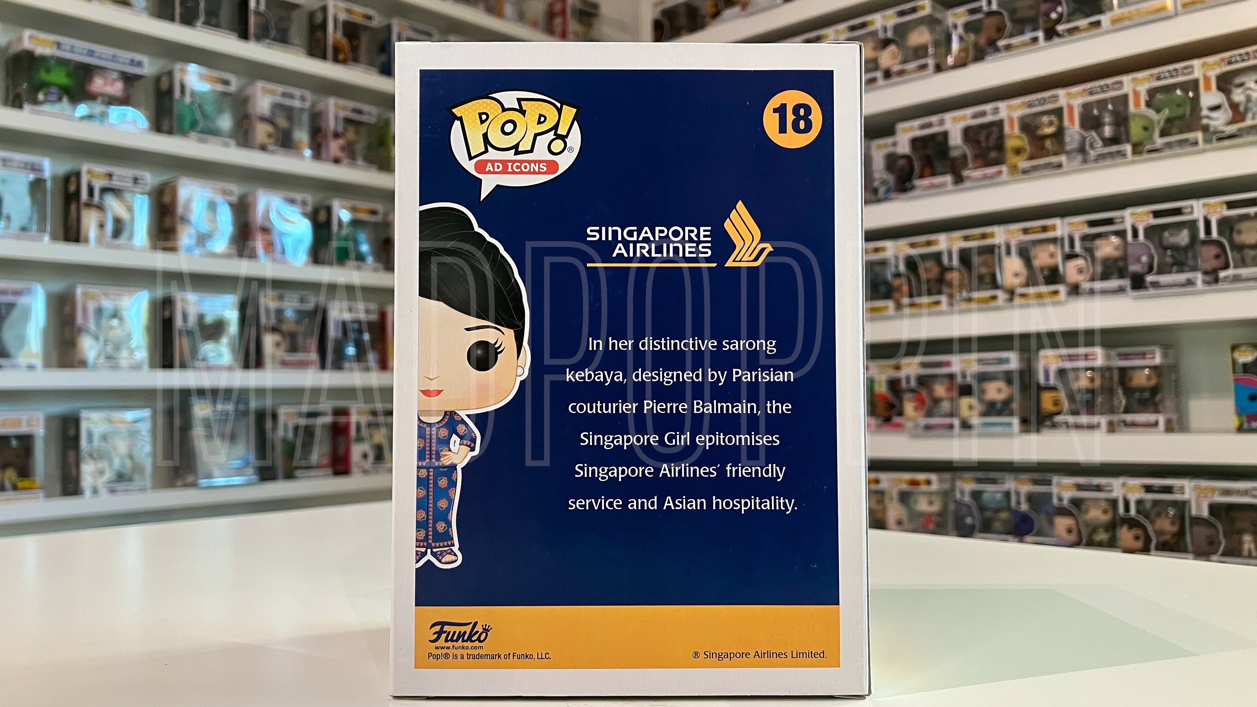 Funko Pop Ad Icons Singapore Airlines Singapore Girl 18
