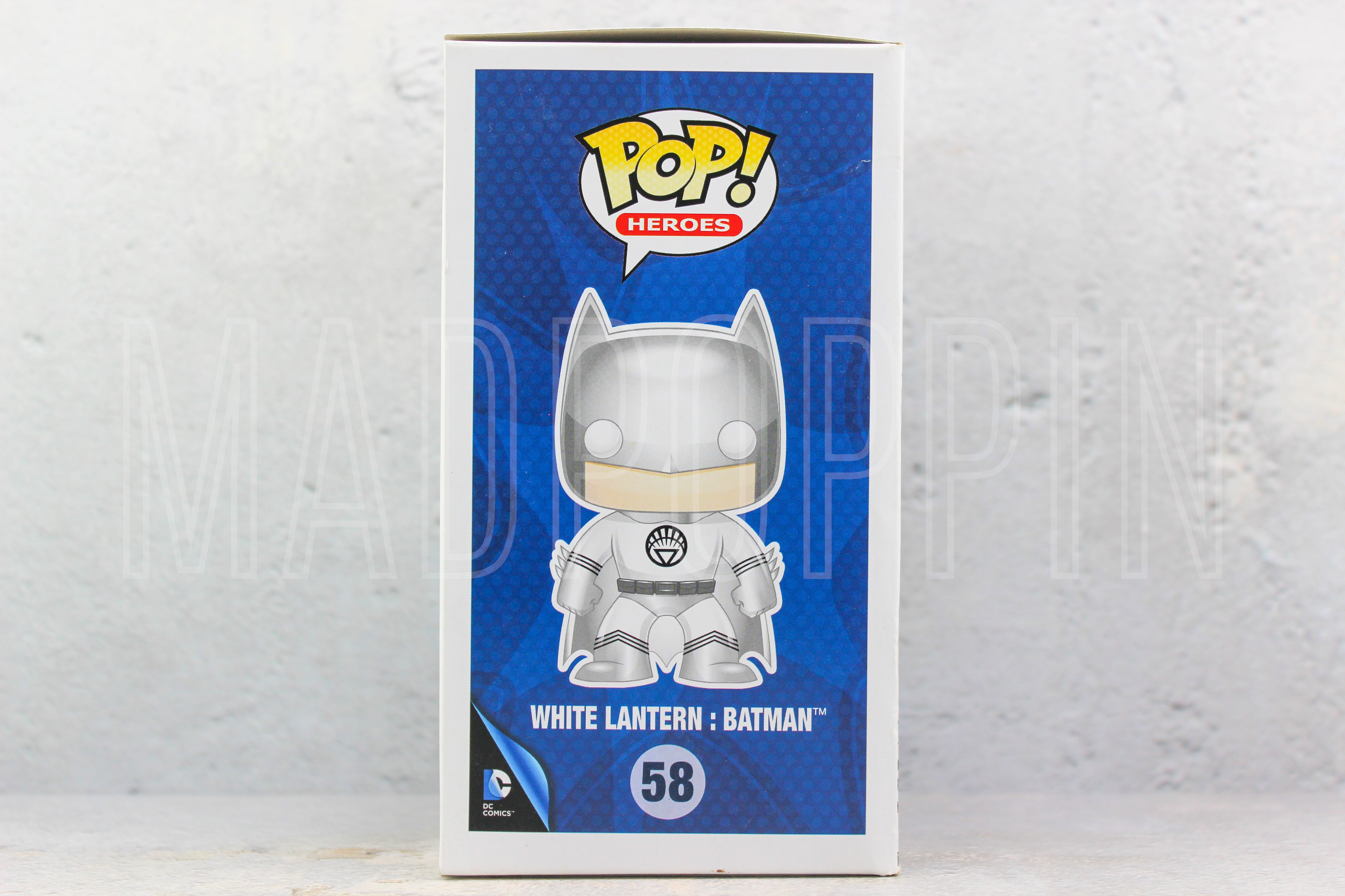 POP! Heroes: DC Super Heroes - White Lantern: Batman (Glow in the Dark) (w/o Sticker)