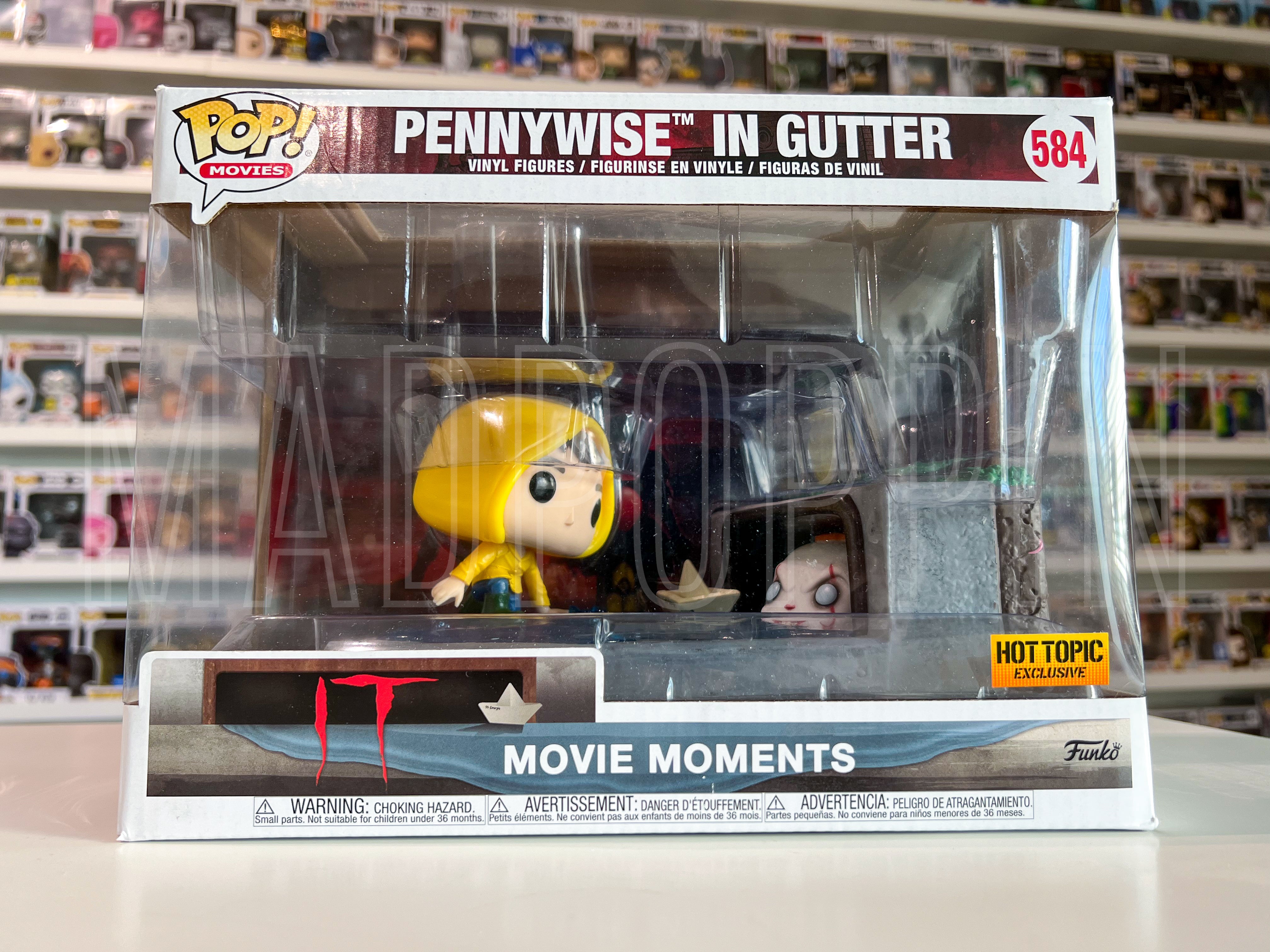 POP! Movie Moment: It - Pennywise in Gutter