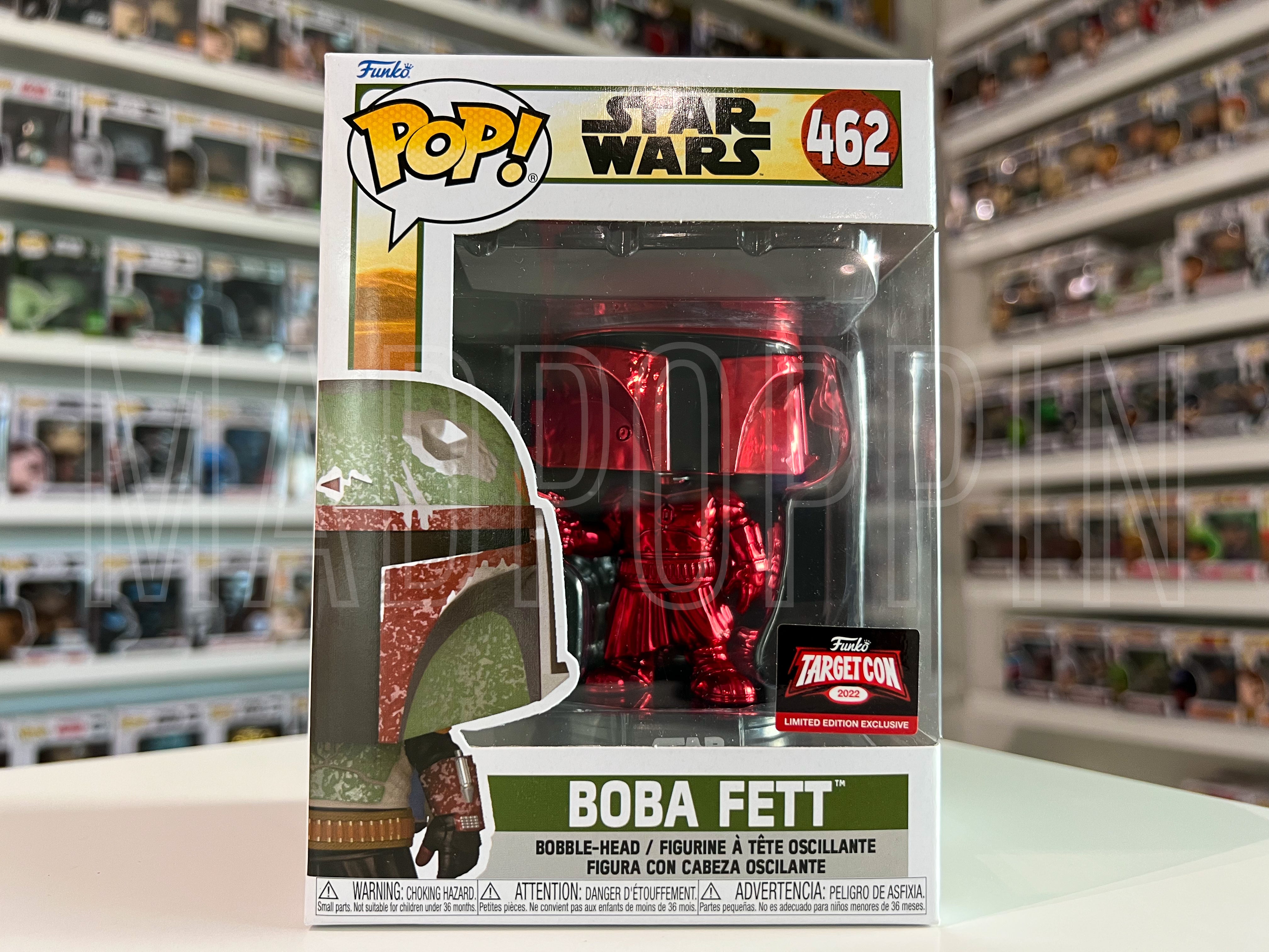 POP! Star Wars: The Book of Boba Fett - Boba Fett (Red Chrome)