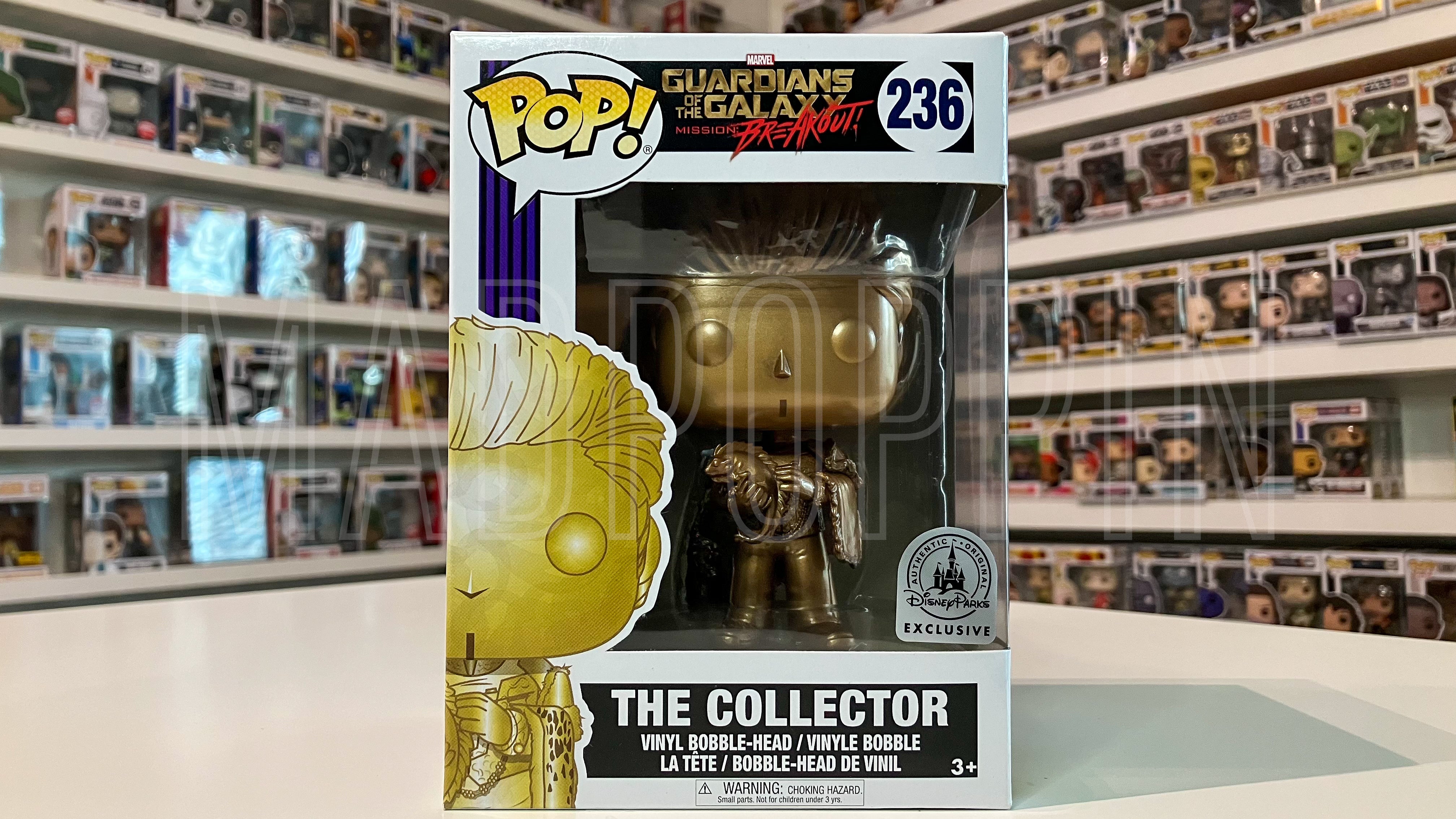 POP! Disney/Marvel: Guardians of the Galaxy: Mission Breakout - The Collector (Gold)