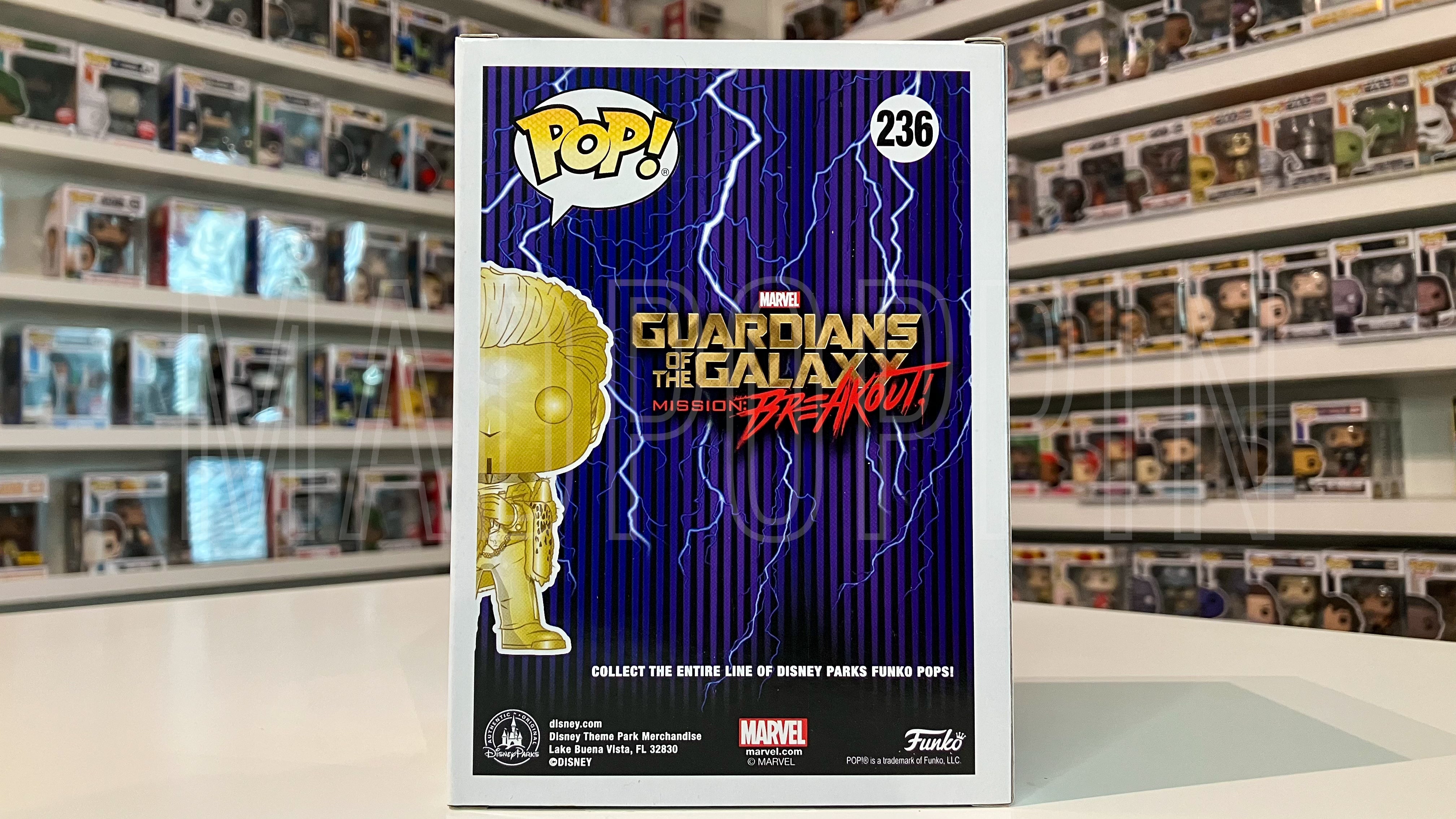 POP! Disney/Marvel: Guardians of the Galaxy: Mission Breakout - The Collector (Gold)