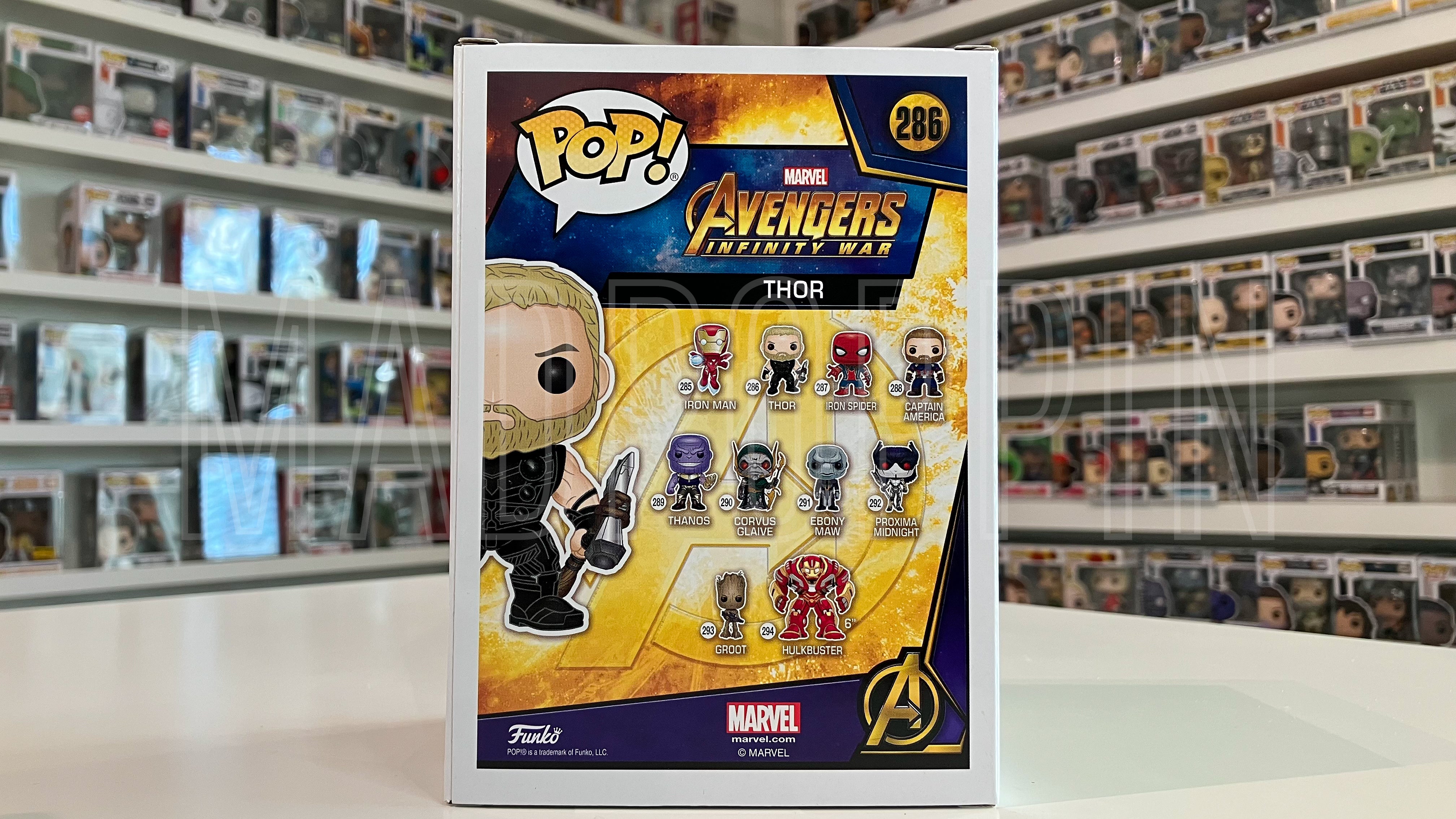 POP! Marvel: Avengers: Infinity War - Thor (w/Stormbreaker) (Glow in the Dark) (Asia Exclusive)