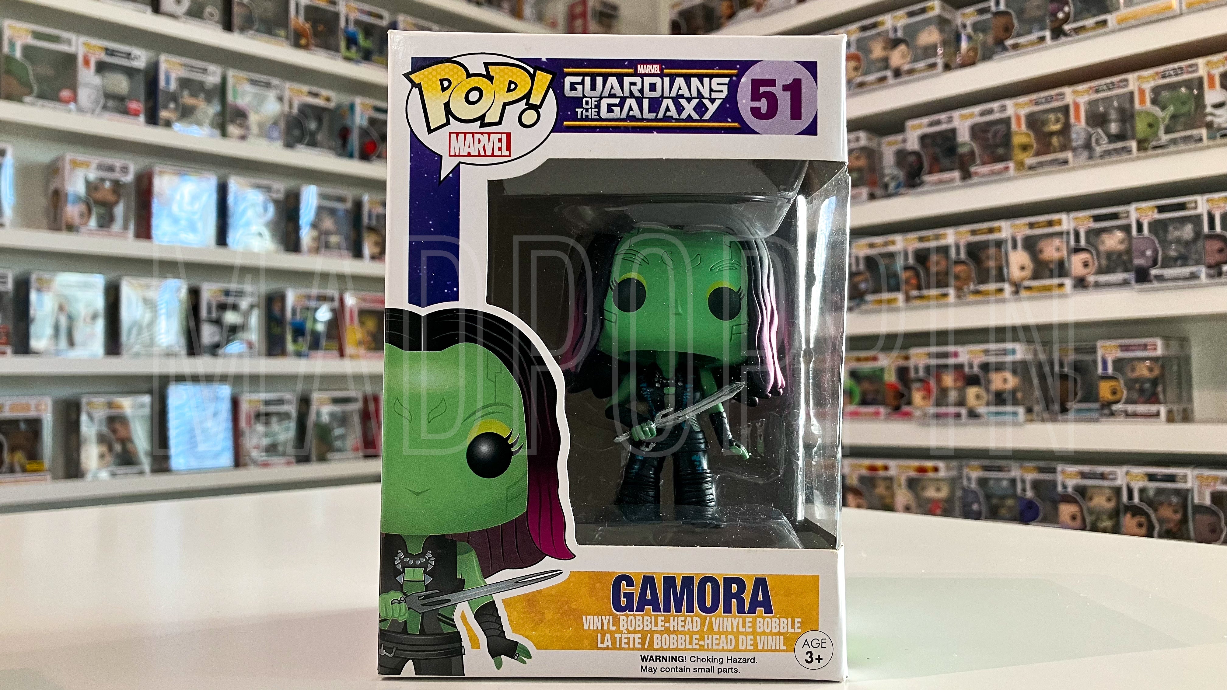 Funko Pop Marvel Guardians of the Galaxy Gamora Vaulted 51