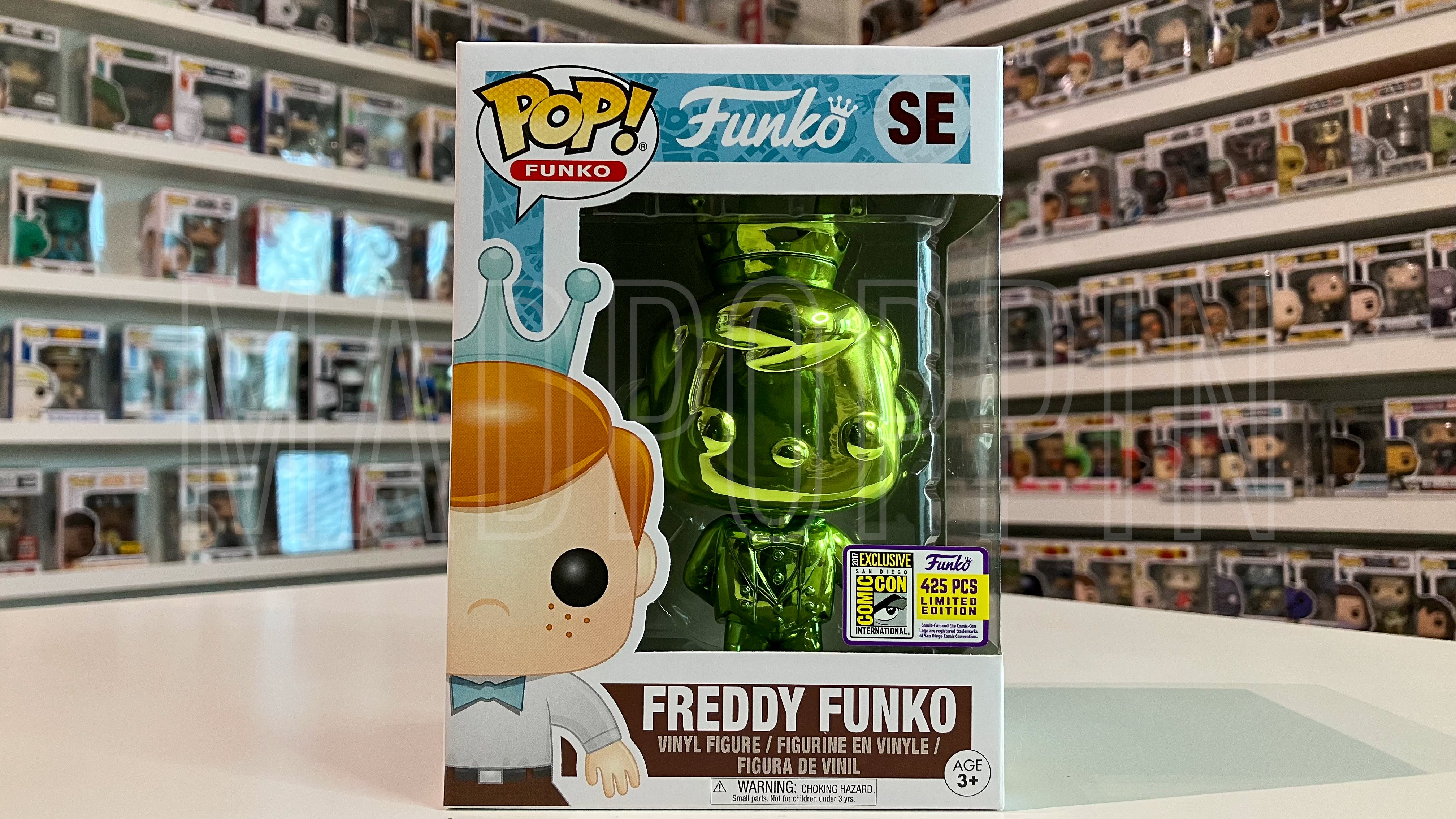 POP! Funko Convention Exclusive Fundays 2017 Freddy Funko Green Chrome LE 425 SE