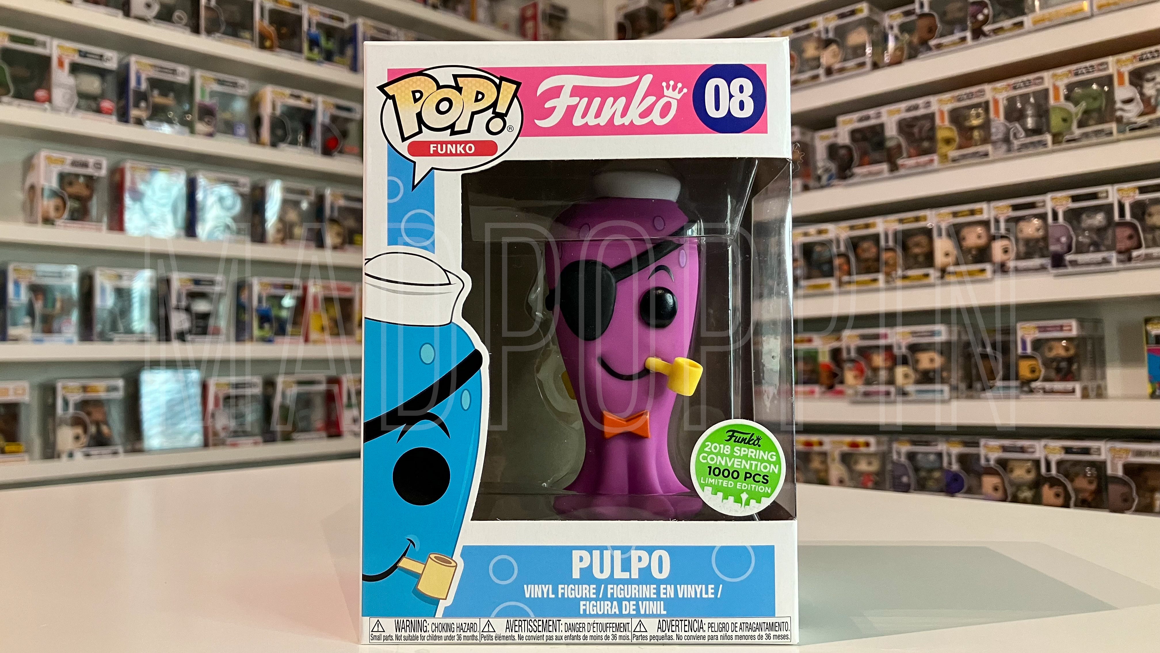 POP Funko Pulpo Purple Spring Convention 2018 Limited Edition 1000 #08