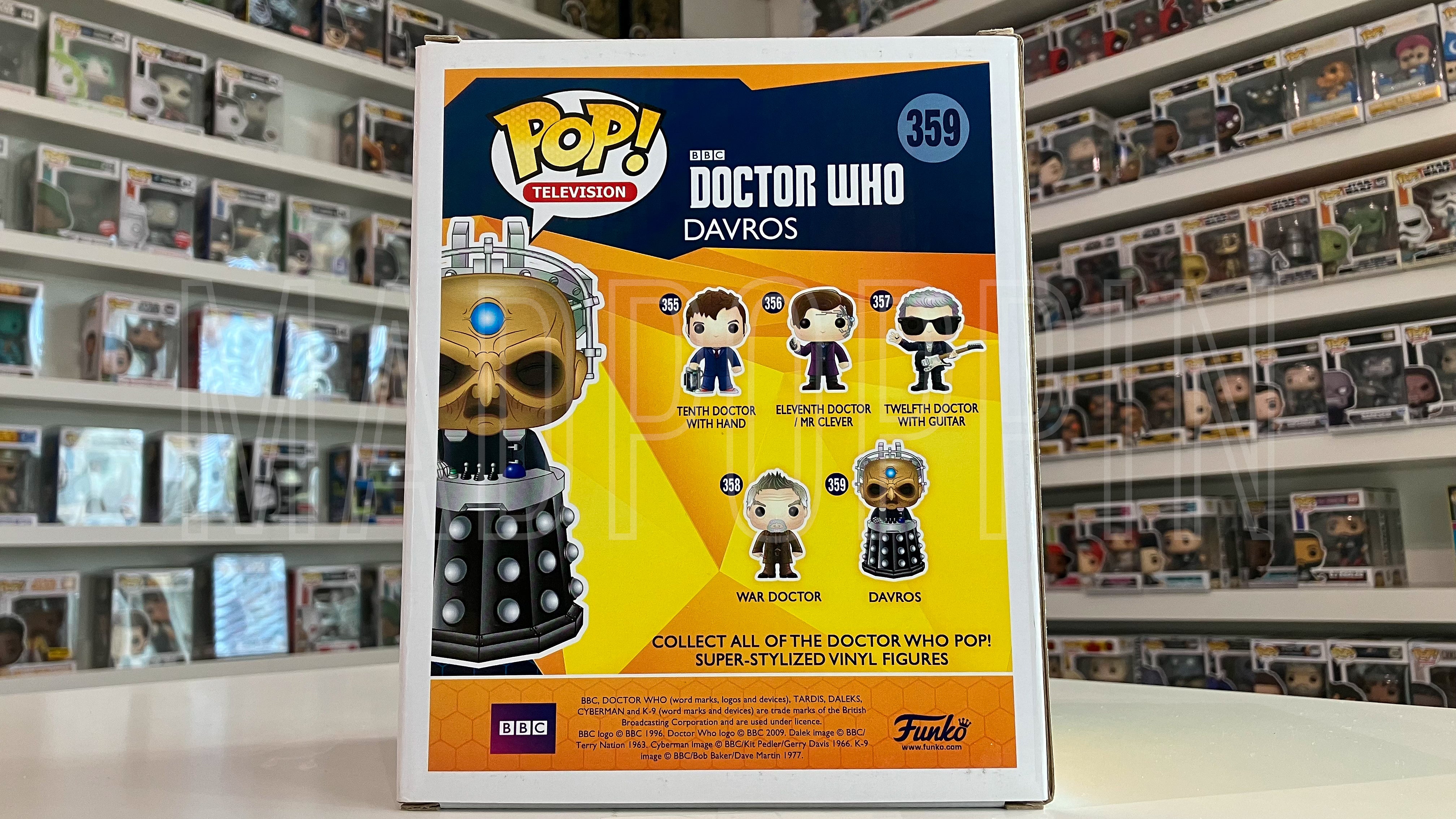 Funko POP! Television BBC Doctor Who Davros Vaulted #359