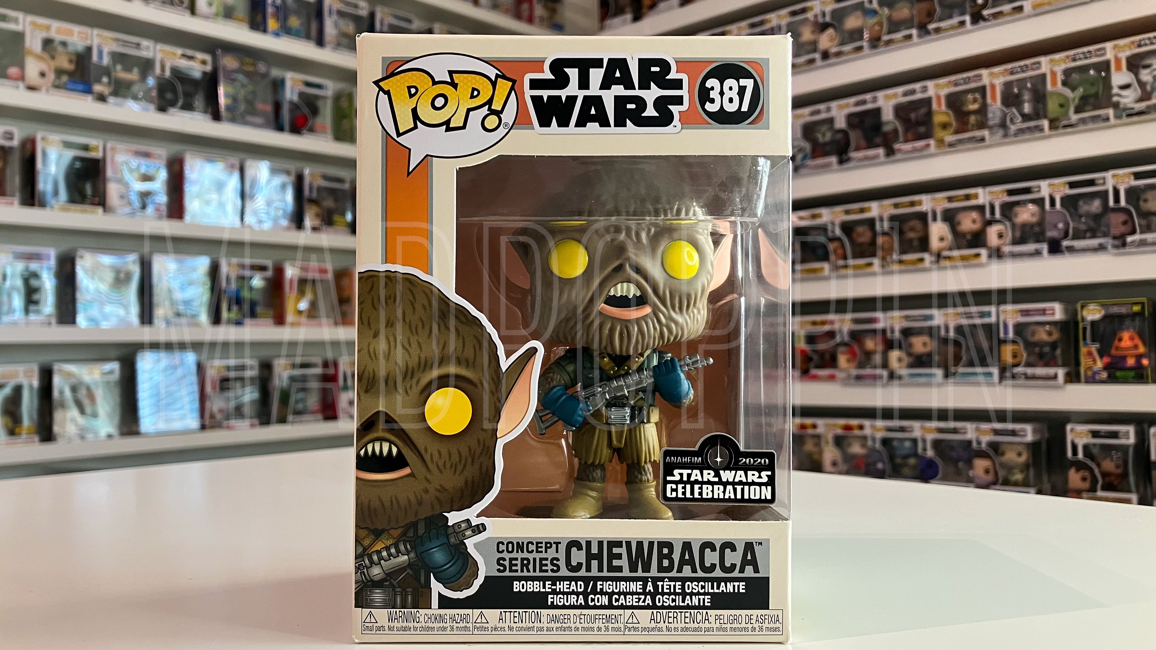 Funko POP! Star Wars Celebration 2020 Concept Series Chewbacca #387