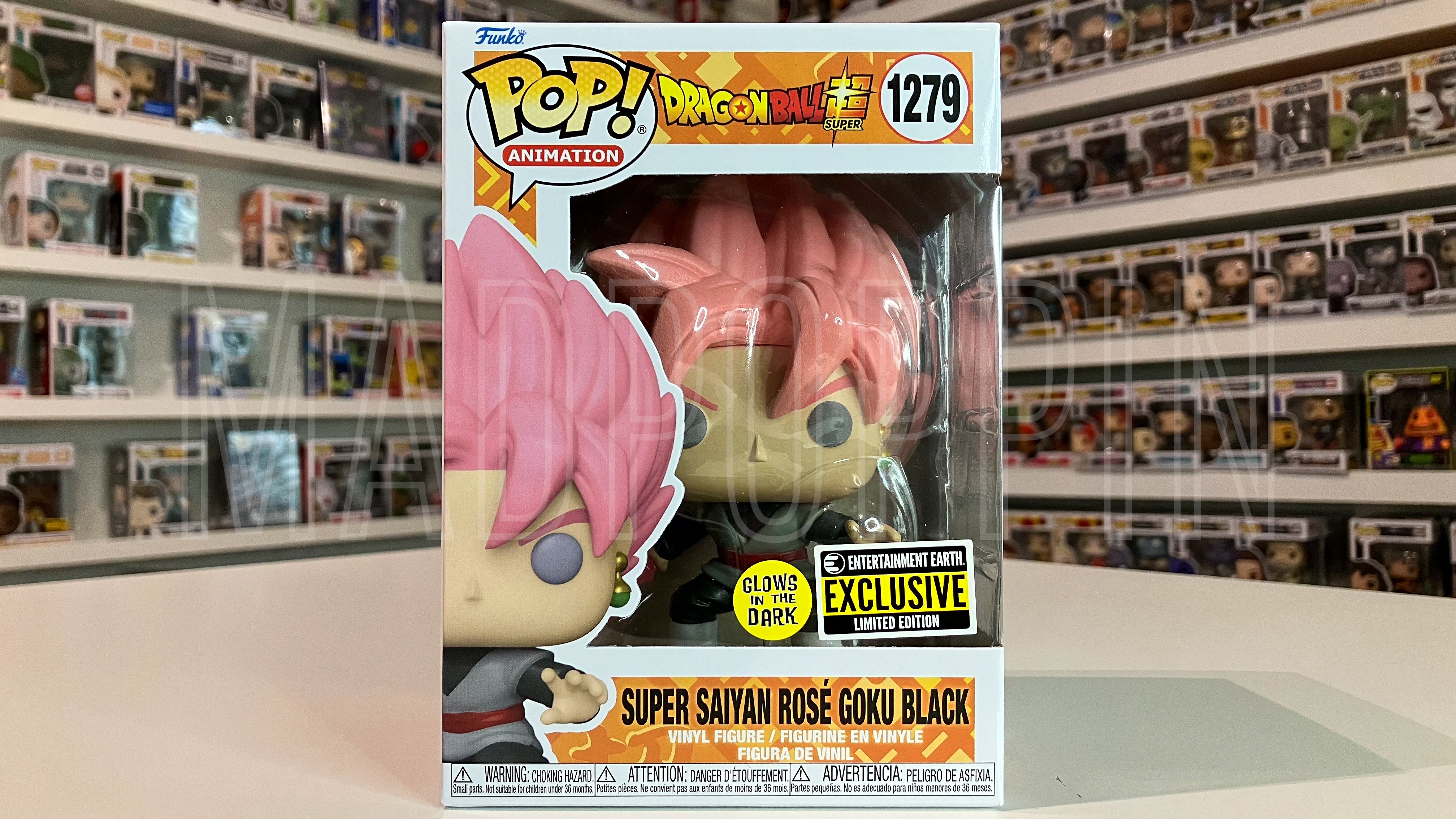 Funko POP! Anime Dragon Ball Super Saiyan Rose Goku Black Scythe Glow #1279