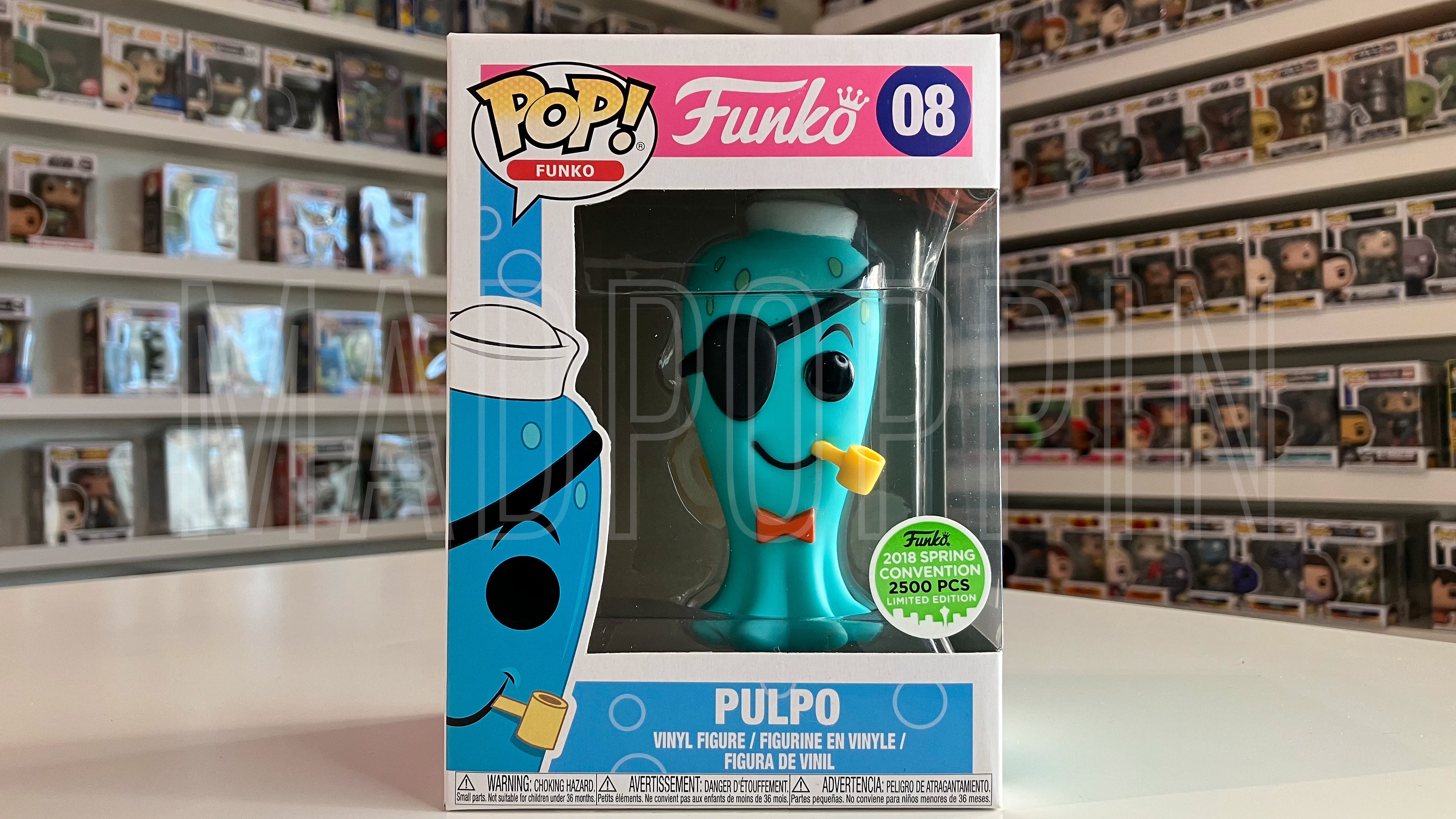POP! Funko Pulpo Spring Convention ECCC 2018 Limited Edition 2500 #08
