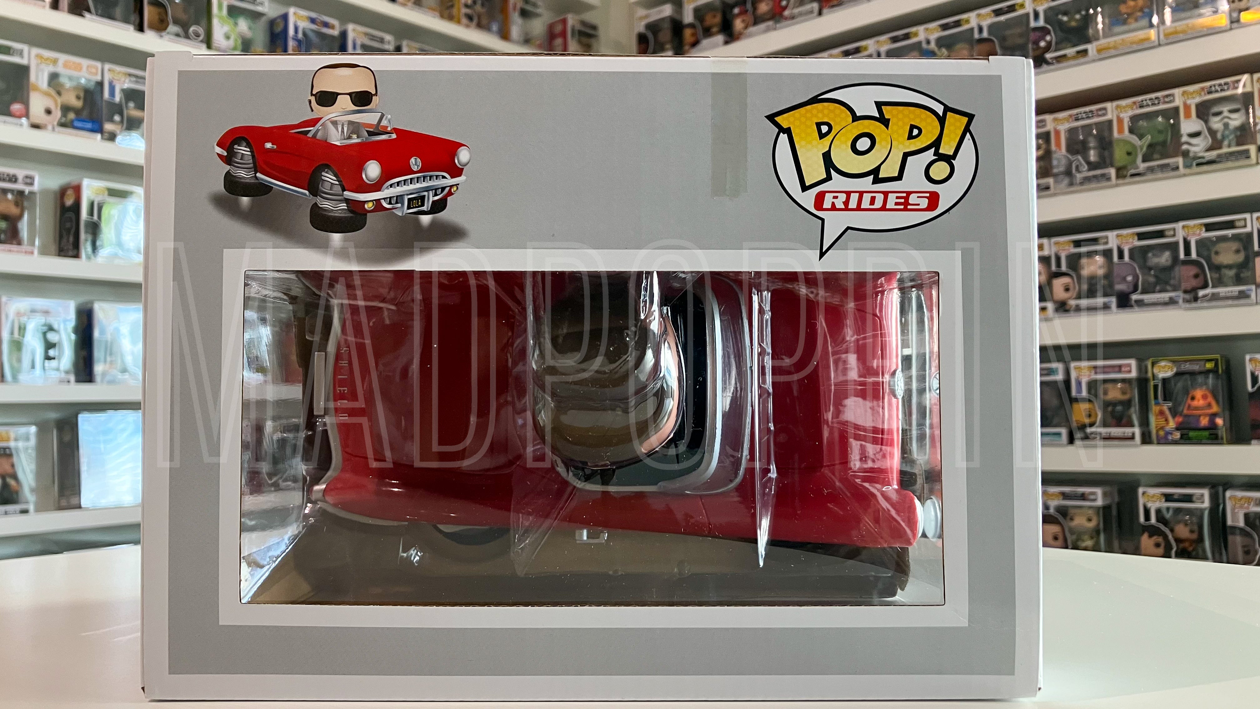 Funko Pop Marvel Rides Agents of S.H.I.E.L.D Director Coulson With Lola  Vaulted 12